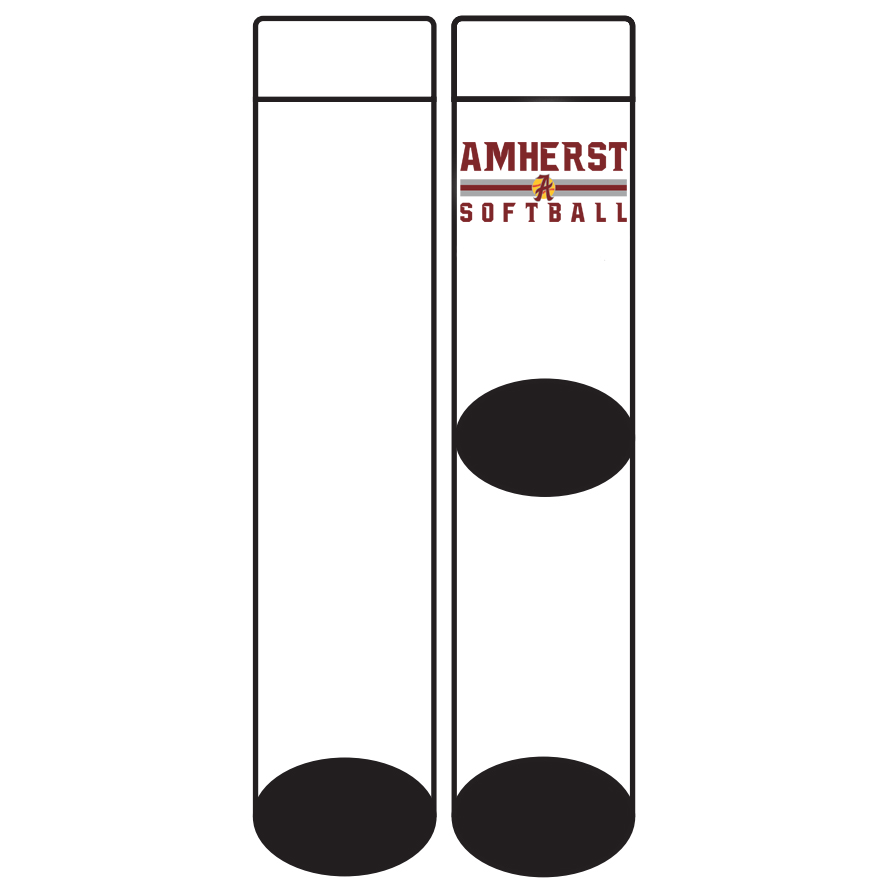 Amherst  Softball Socks