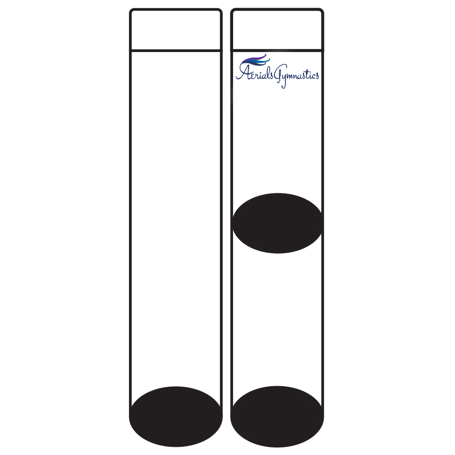 Aerials Gymnastics Socks (Available in Youth Sizes)