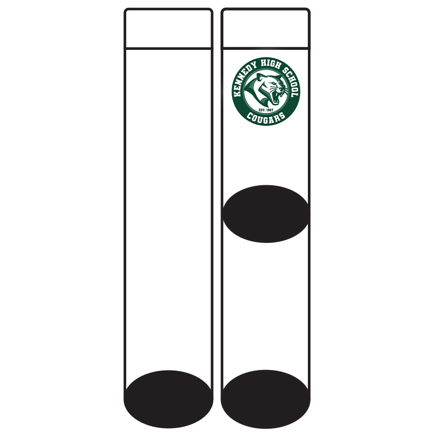 JFK Bellmore Cougars Track and Field Socks