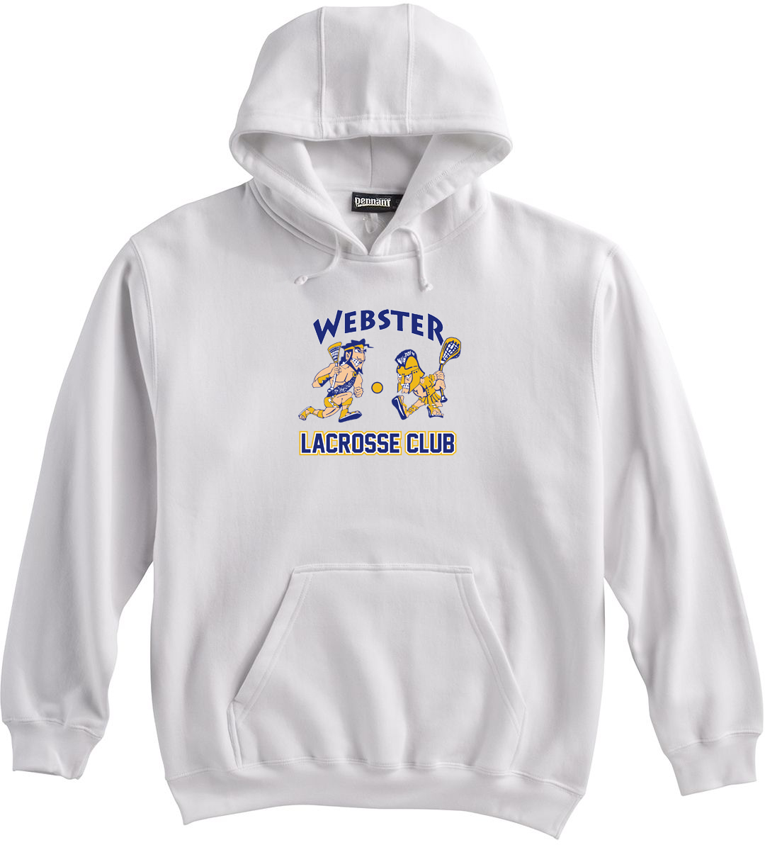 Webster Lacrosse White Sweatshirt