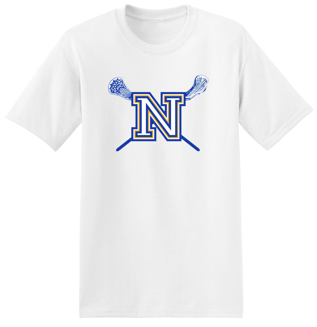Newington Lacrosse White T-Shirt