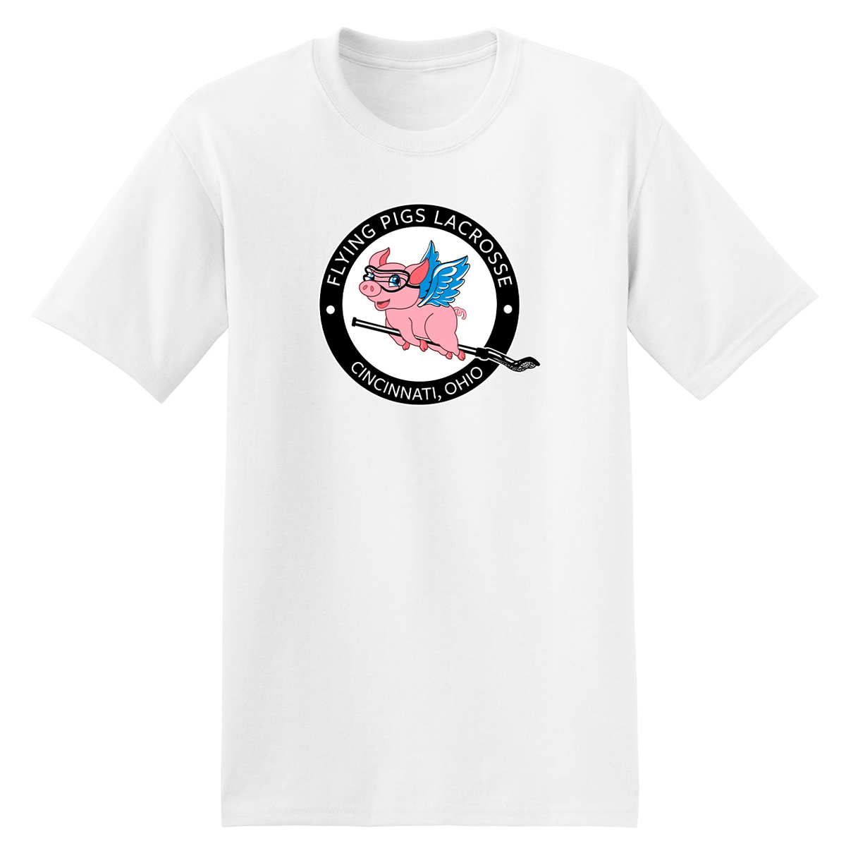 Flying Pigs Lacrosse T-Shirt