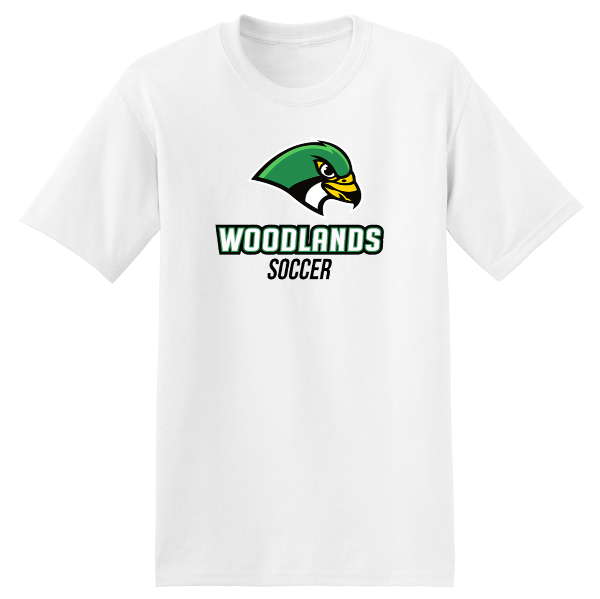 Woodland Falcons High School Soccer T-Shirt