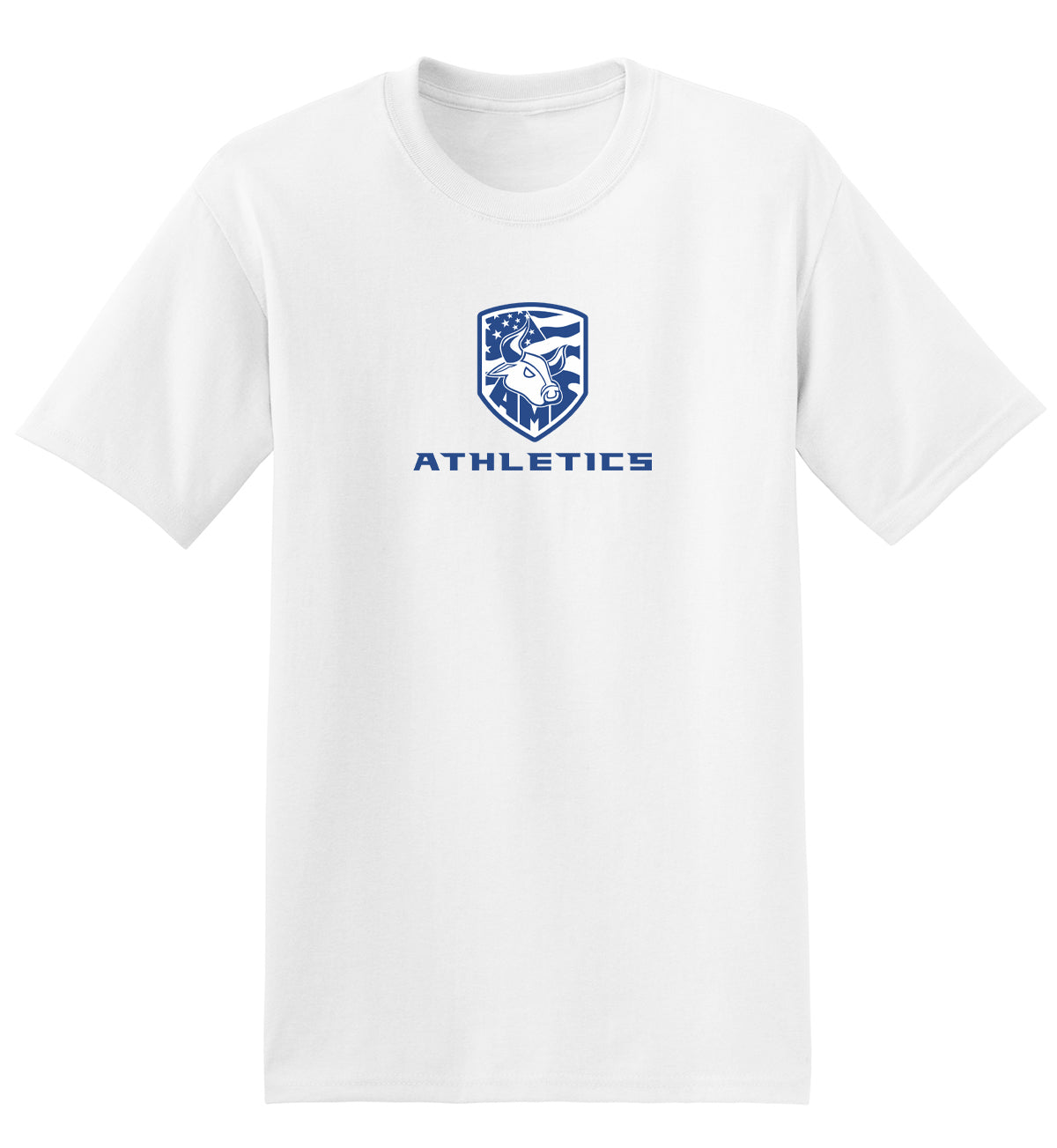 Accompsett Middle School Men's White T-Shirt