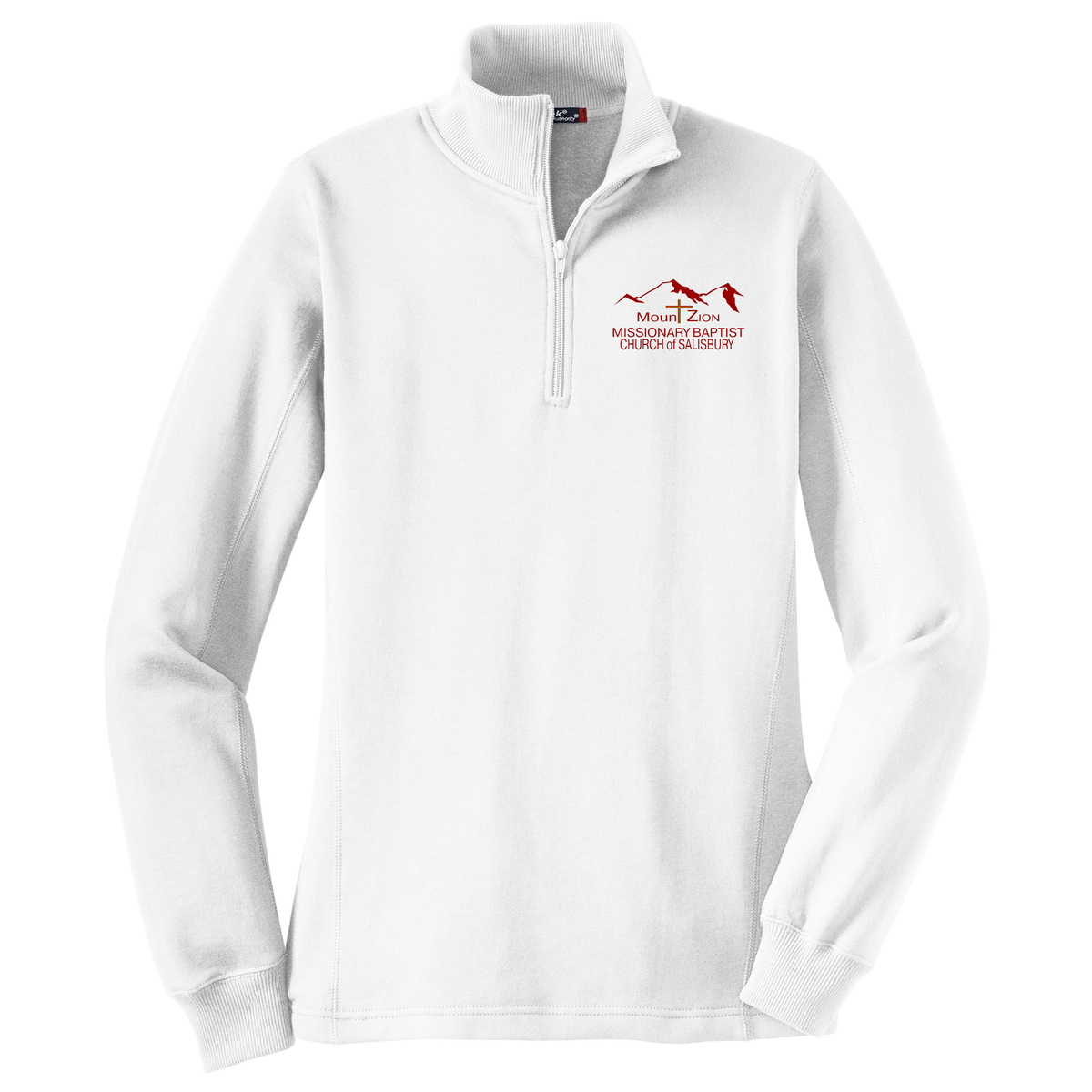 Mount Zion Missionary Baptist Church Women's 1/4 Zip Fleece