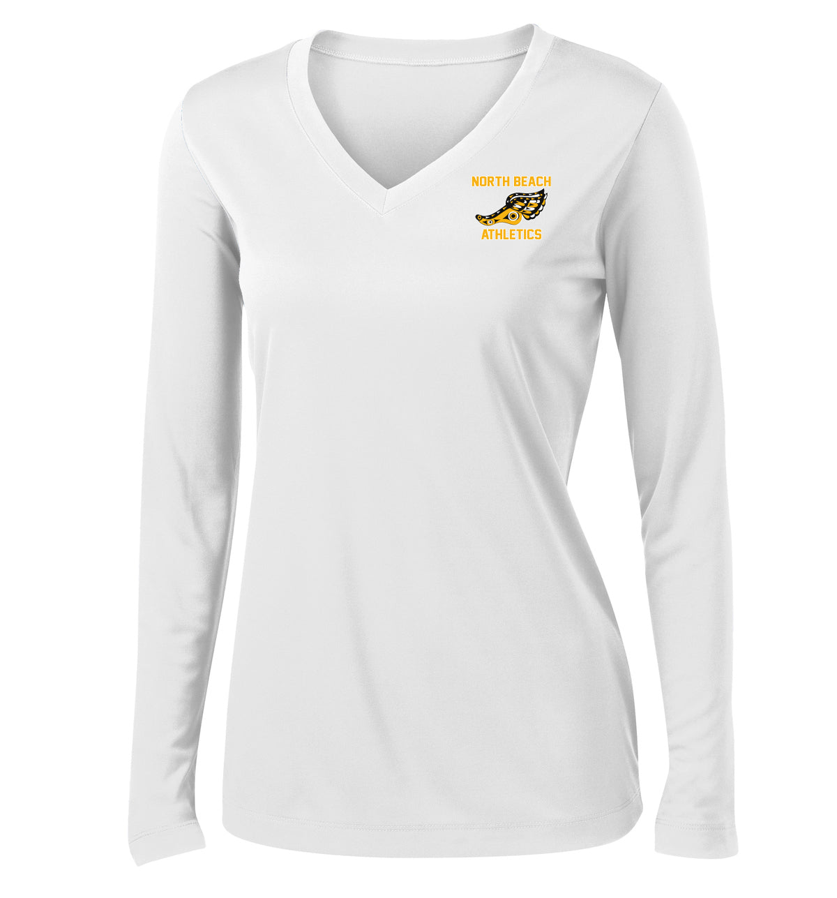 North Beach Athletics Women's Long Sleeve Performance Shirt