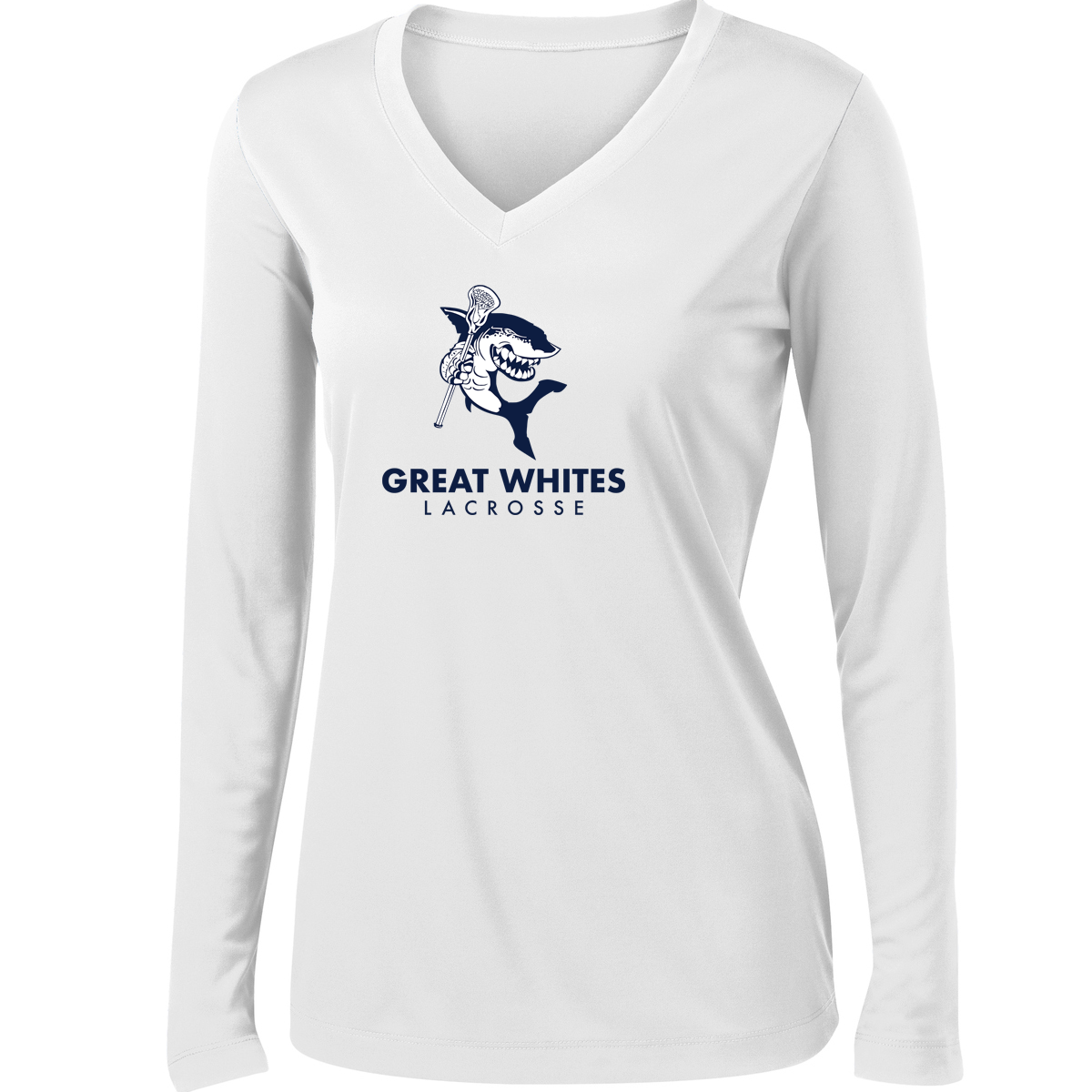 Great Whites Lacrosse Women's Long Sleeve Performance Shirt