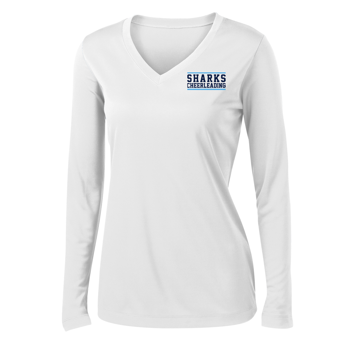 Sharks Cheerleading Women's Long Sleeve Performance Shirt