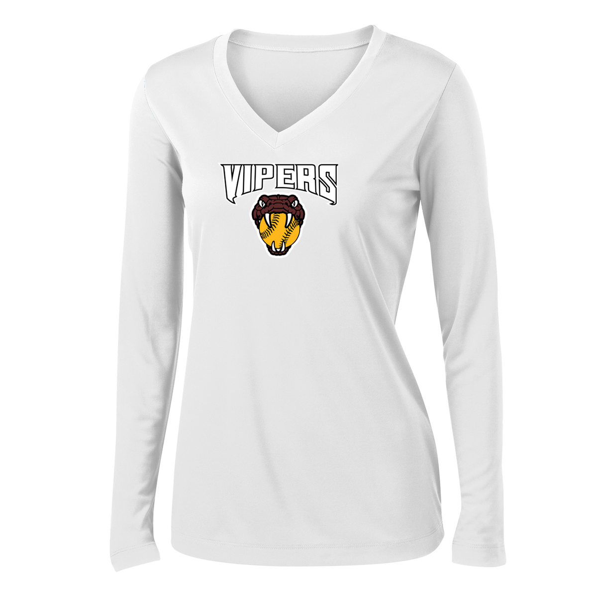 Vipers Softball  Women's Long Sleeve Performance Shirt