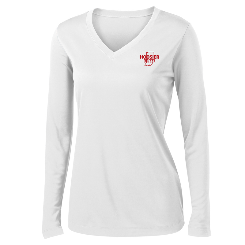 Hoosier Elite Basketball  Women's Long Sleeve Performance Shirt