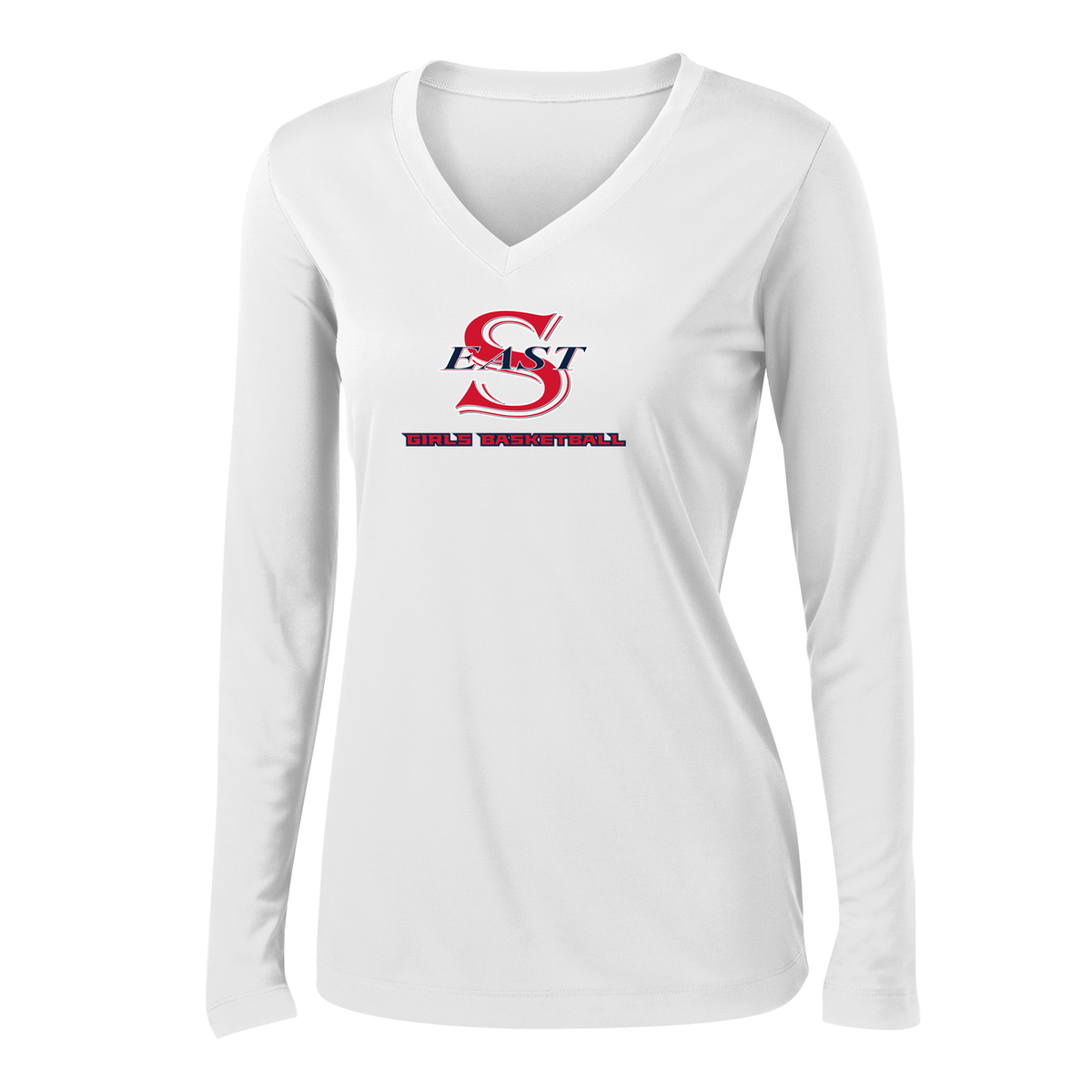 Smithtown East Girls Basketball Women's Long Sleeve Performance Shirt