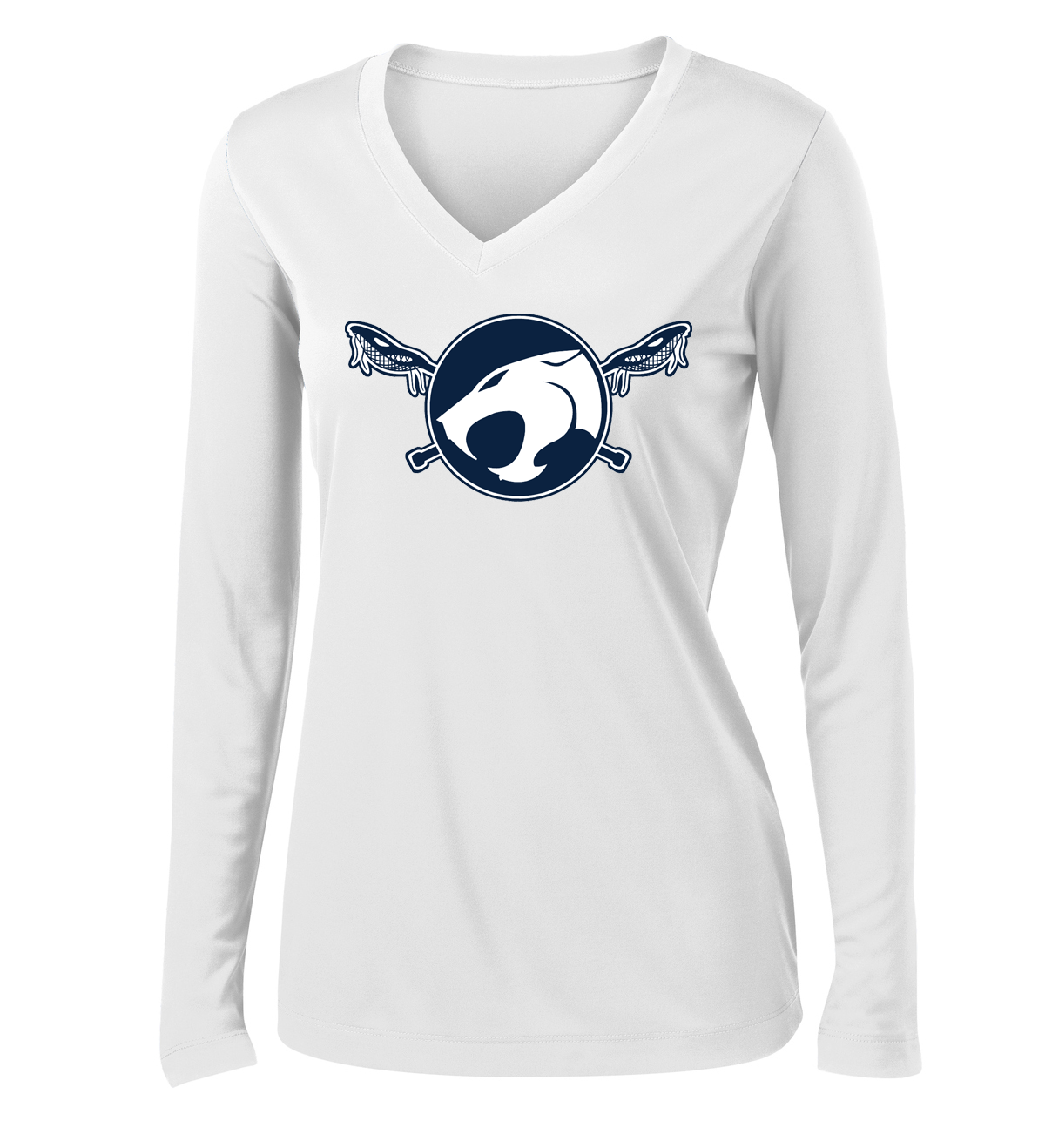 Reitz Lacrosse Women's White Long Sleeve Performance Shirt