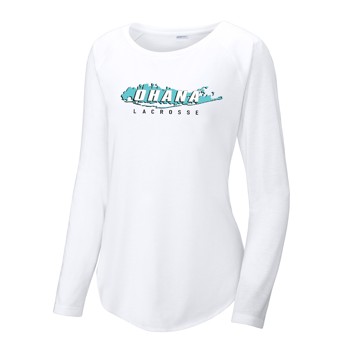 Ohana Girls Lacrosse Women's Raglan Long Sleeve CottonTouch