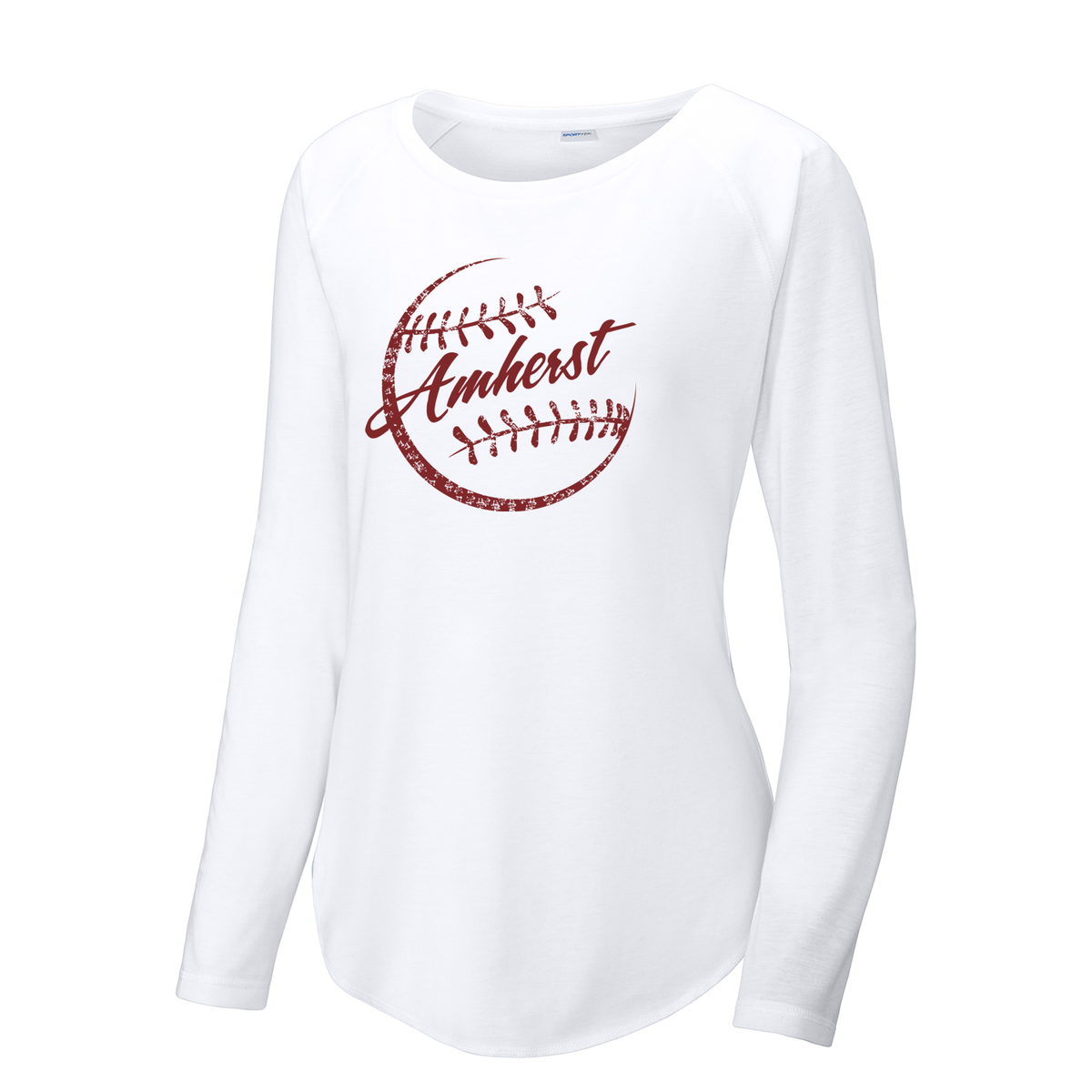 Amherst Softball Women's Raglan Long Sleeve CottonTouch