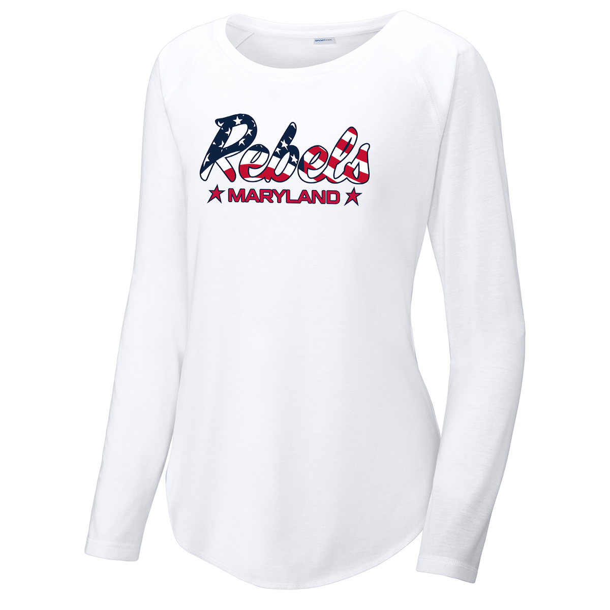 Rebels Maryland Women's Raglan Long Sleeve CottonTouch