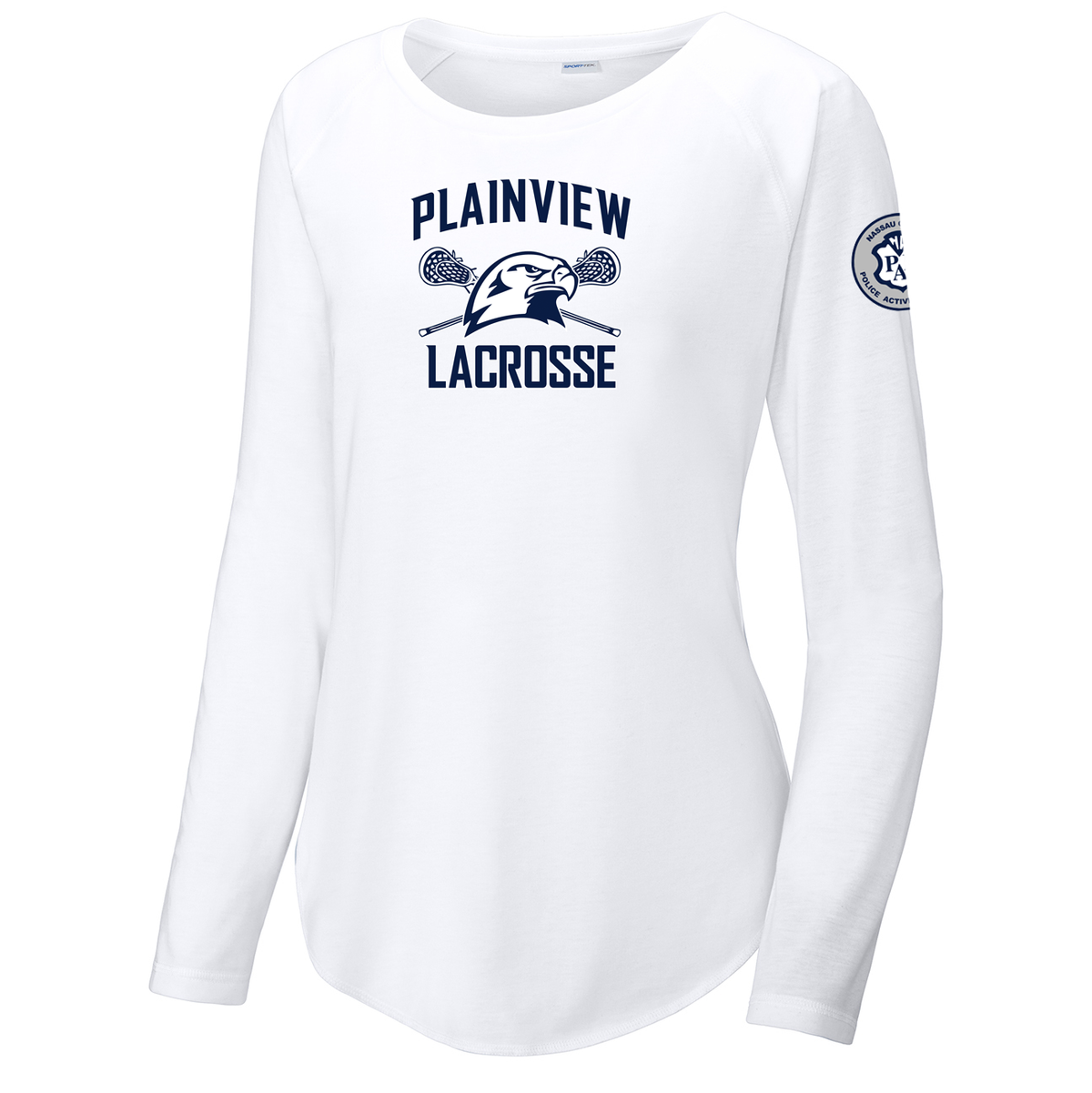 Plainview PAL Lacrosse Women's Raglan Long Sleeve CottonTouch