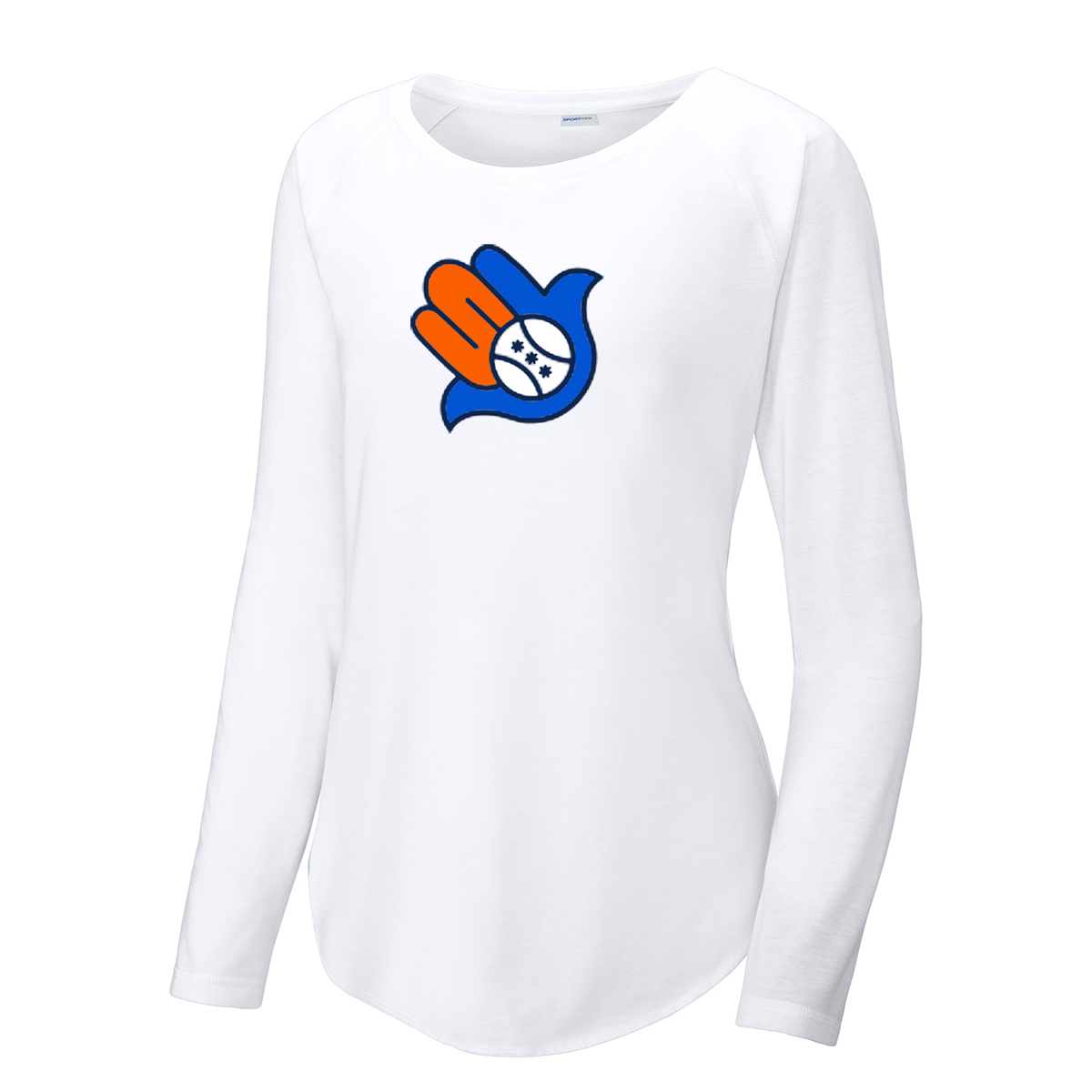 Skokie Youth Baseball Women's Raglan Long Sleeve CottonTouch