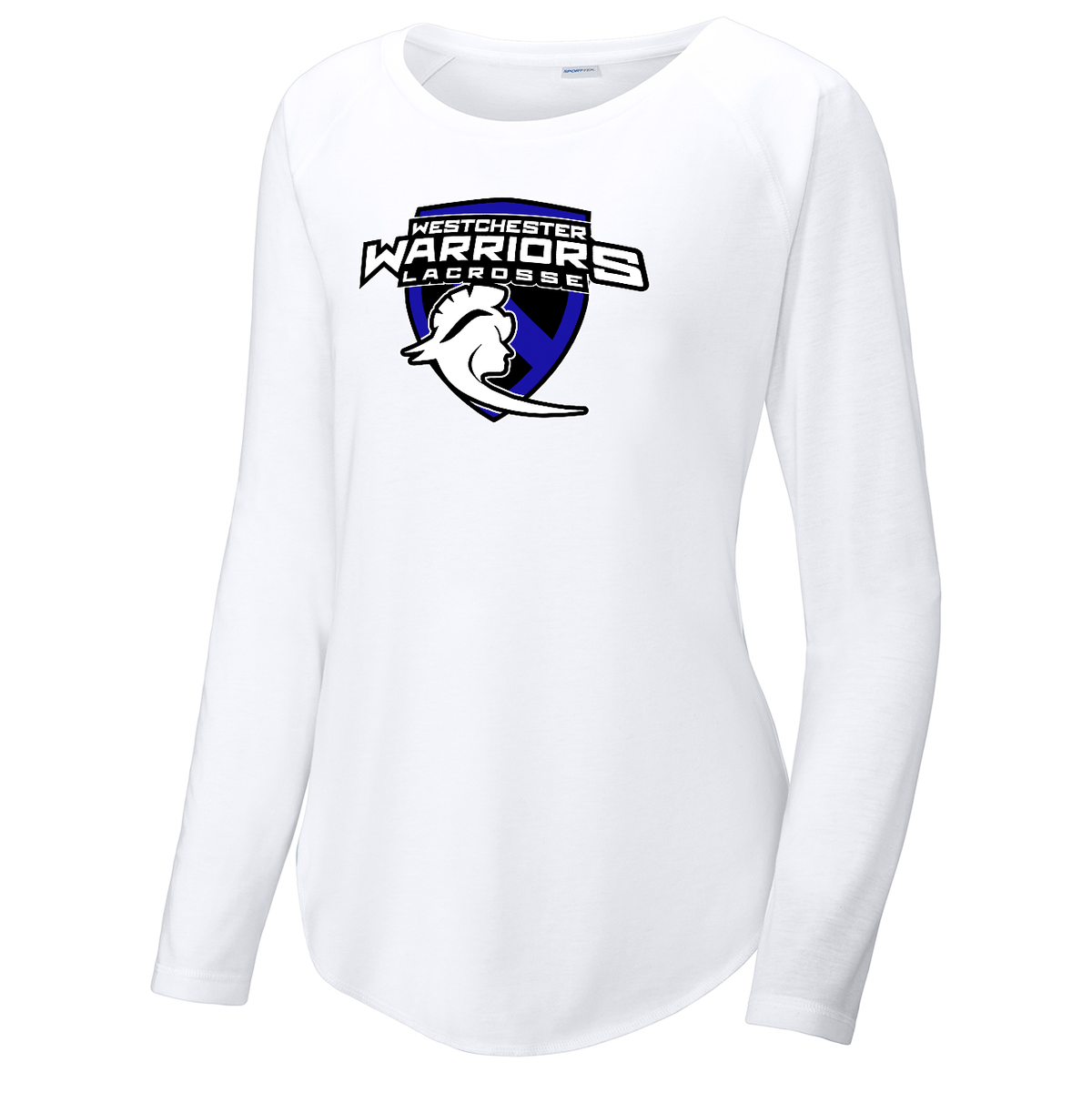 Westchester Warriors Girls Lacrosse Women's Raglan Long Sleeve CottonTouch