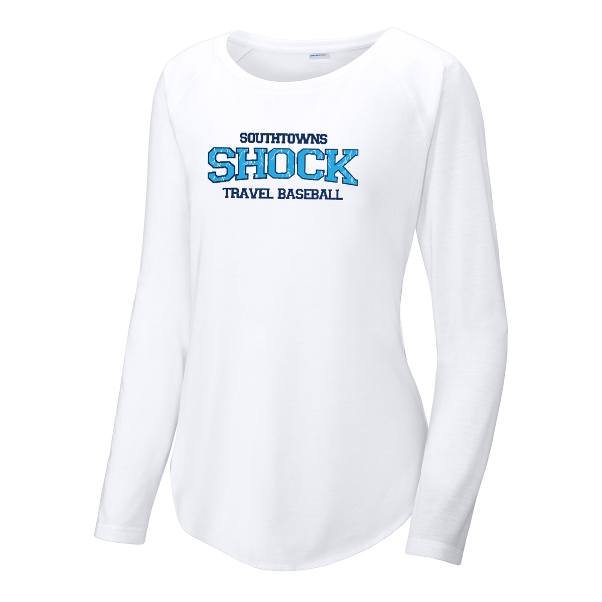 SouthTowns Shock Women's Raglan Long Sleeve CottonTouch