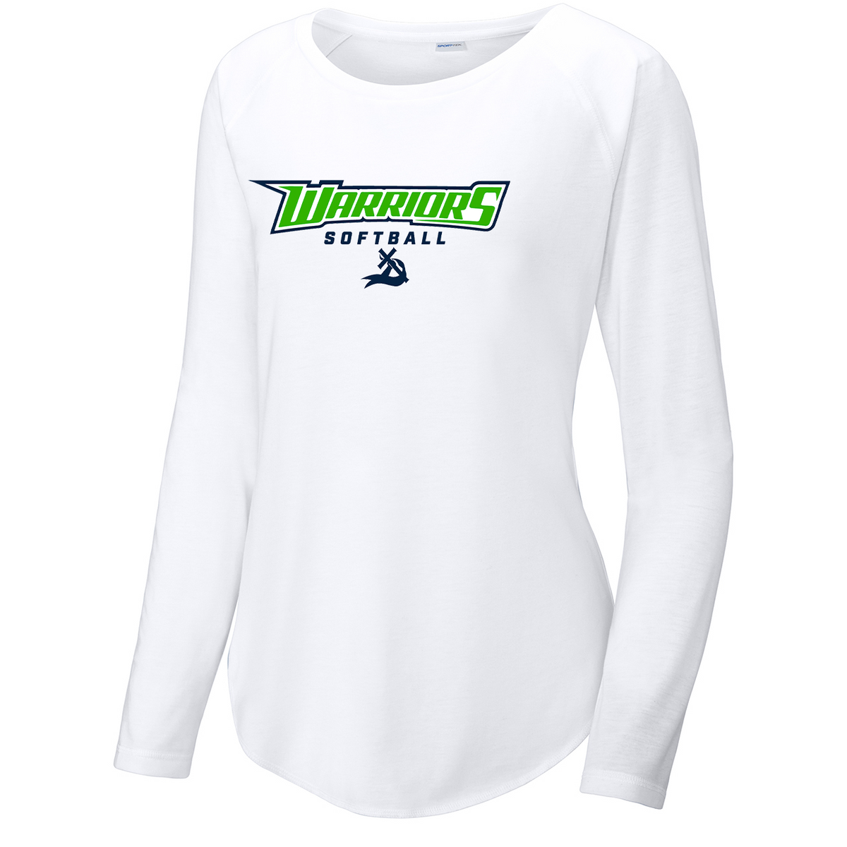 LRCA Warriors Softball Women's Raglan Long Sleeve CottonTouch