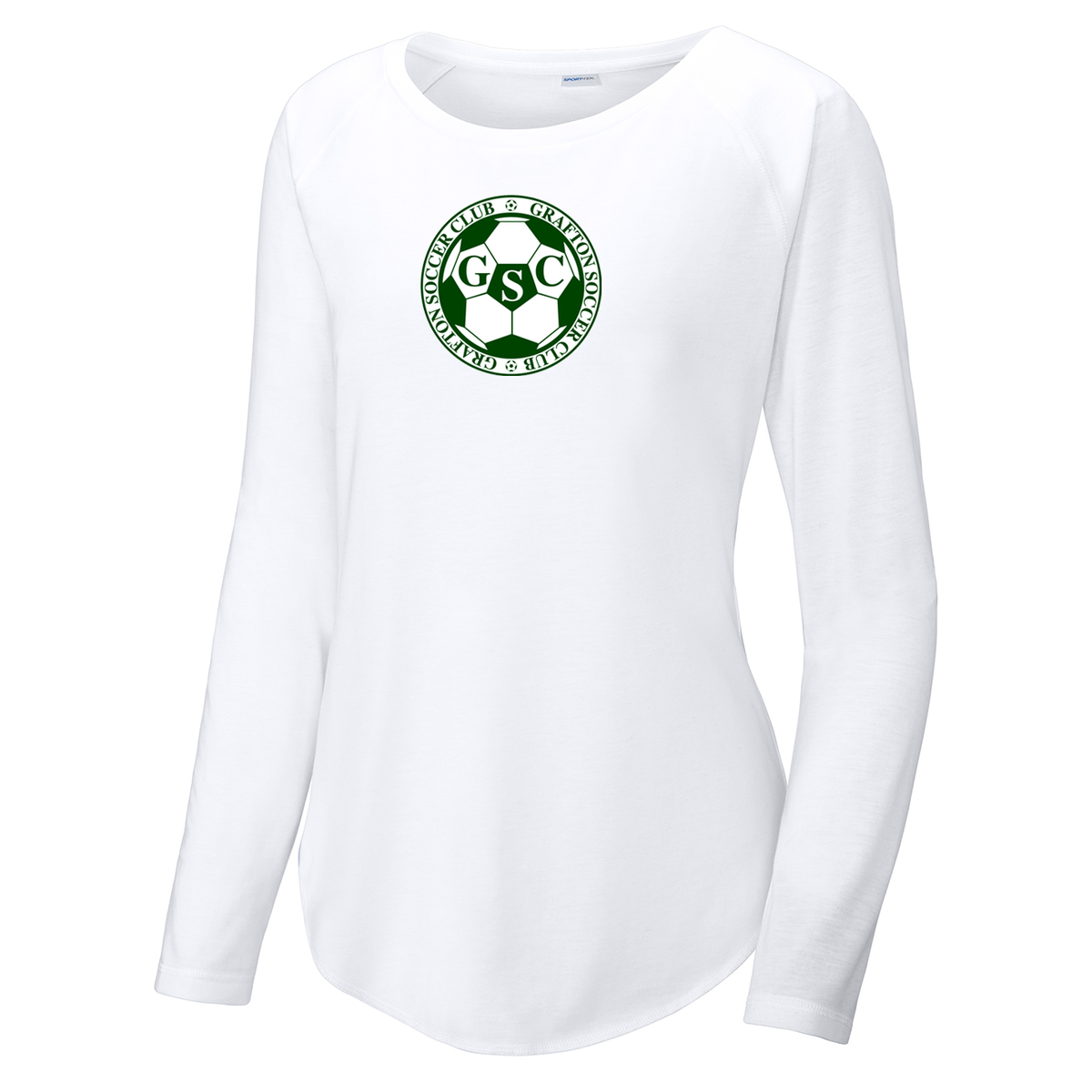 Grafton Youth Soccer Club Women's Raglan Long Sleeve CottonTouch