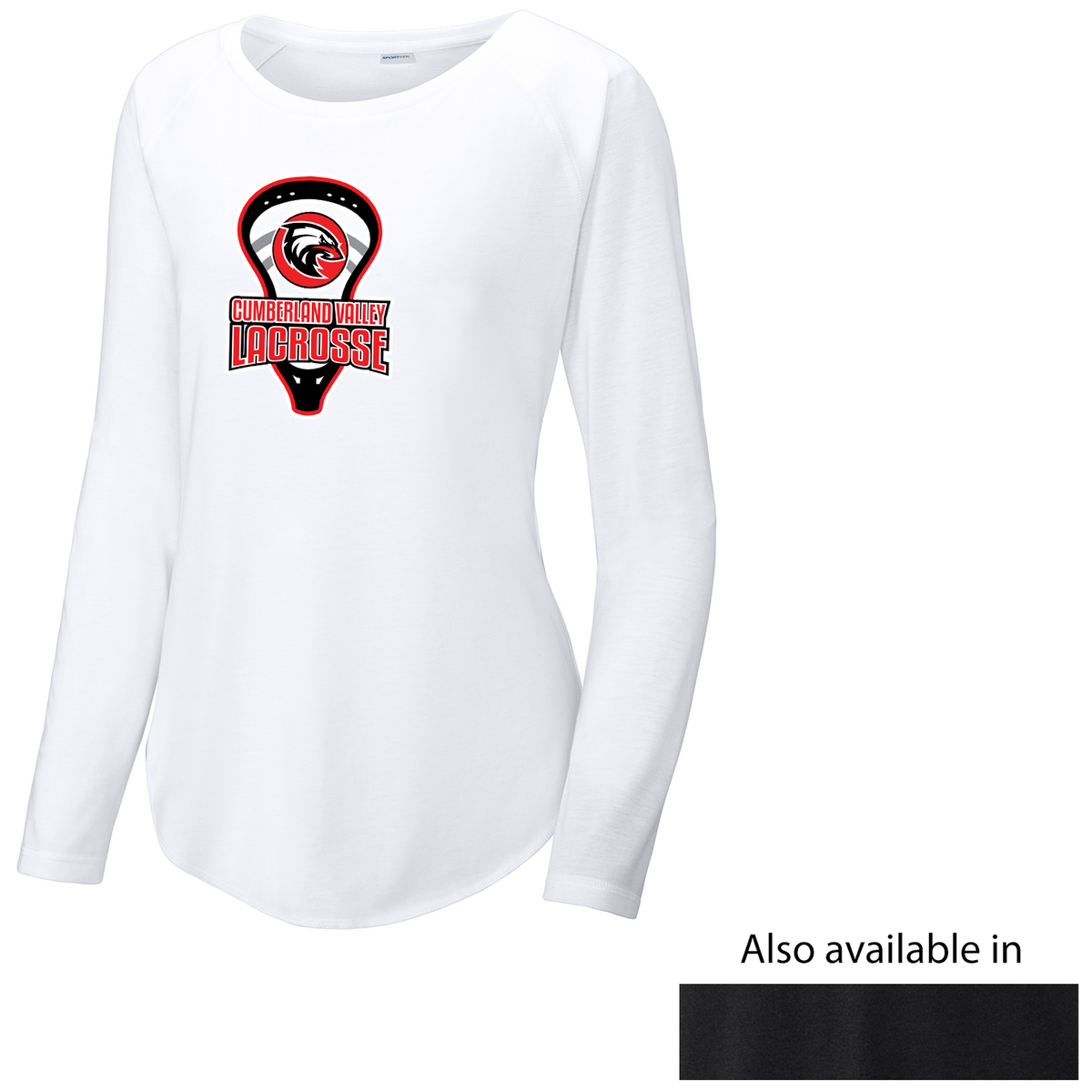 Cumberland Valley Lacrosse Women's Raglan Long Sleeve CottonTouch