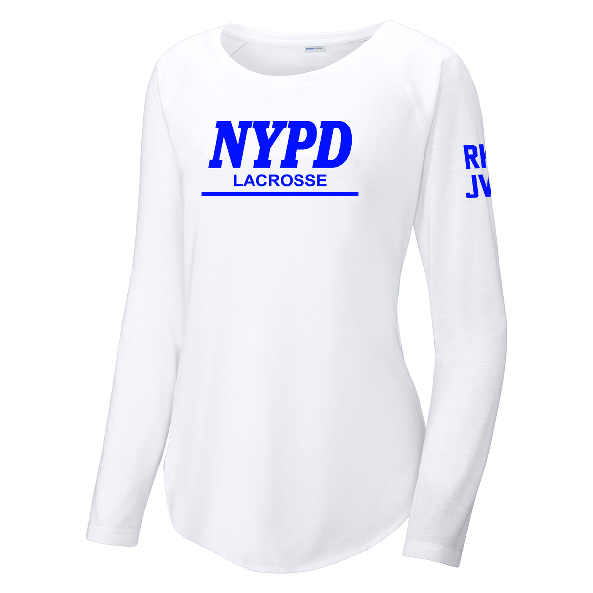 NYPD Lacrosse Women's Raglan Long Sleeve CottonTouch