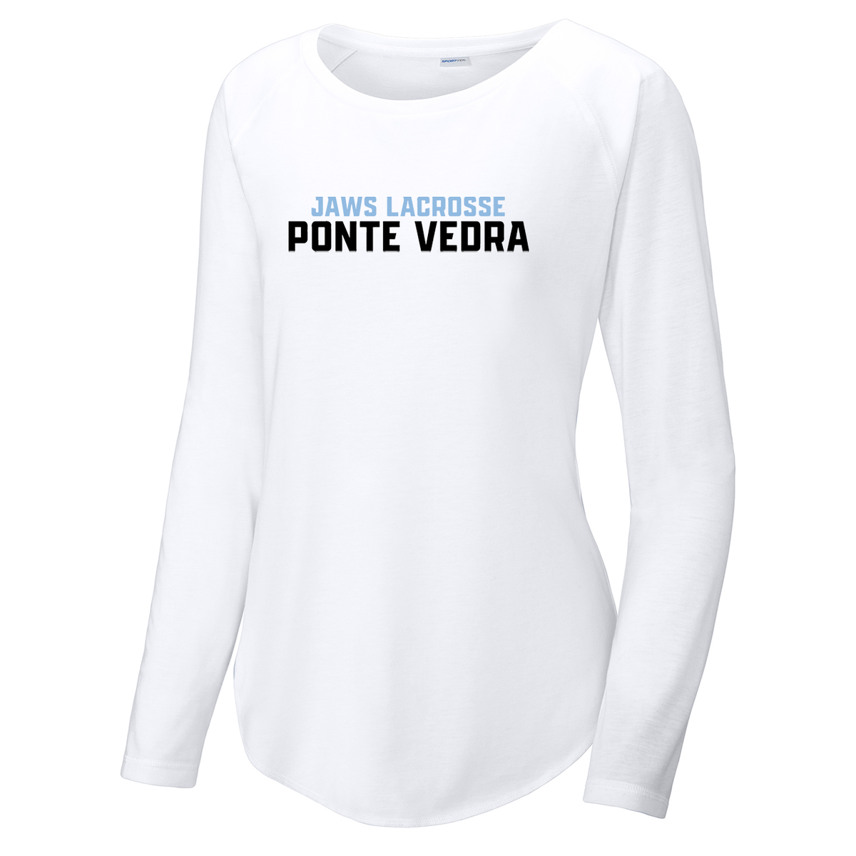 Ponte Vedra JAWS Lacrosse Women's Raglan Long Sleeve CottonTouch
