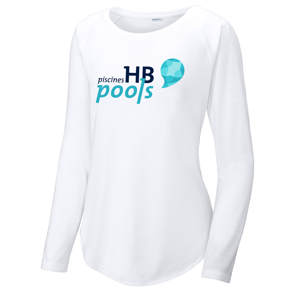 HB Pools Women's Raglan Long Sleeve CottonTouch