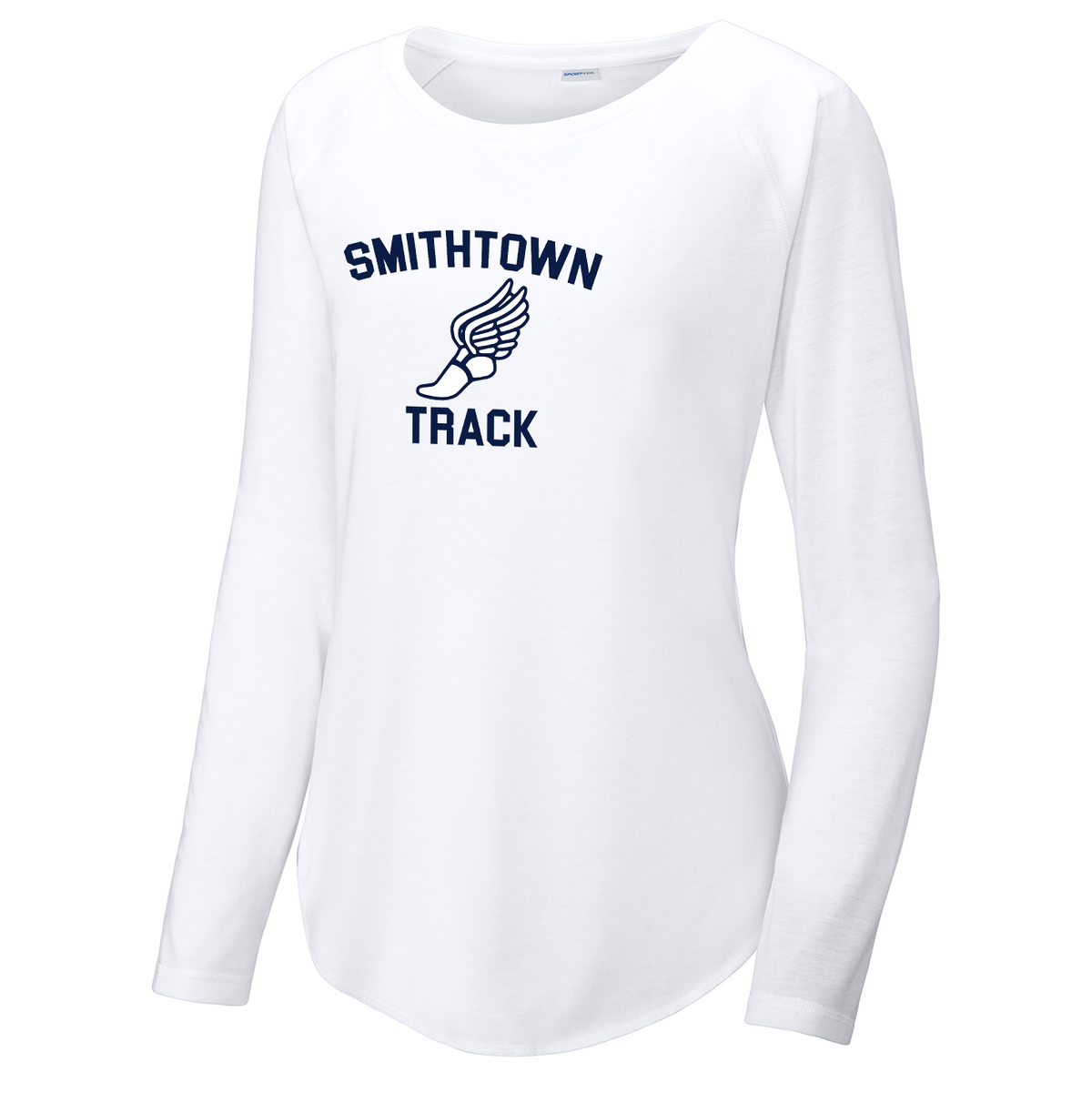 Smithtown Track Women's Raglan Long Sleeve CottonTouch
