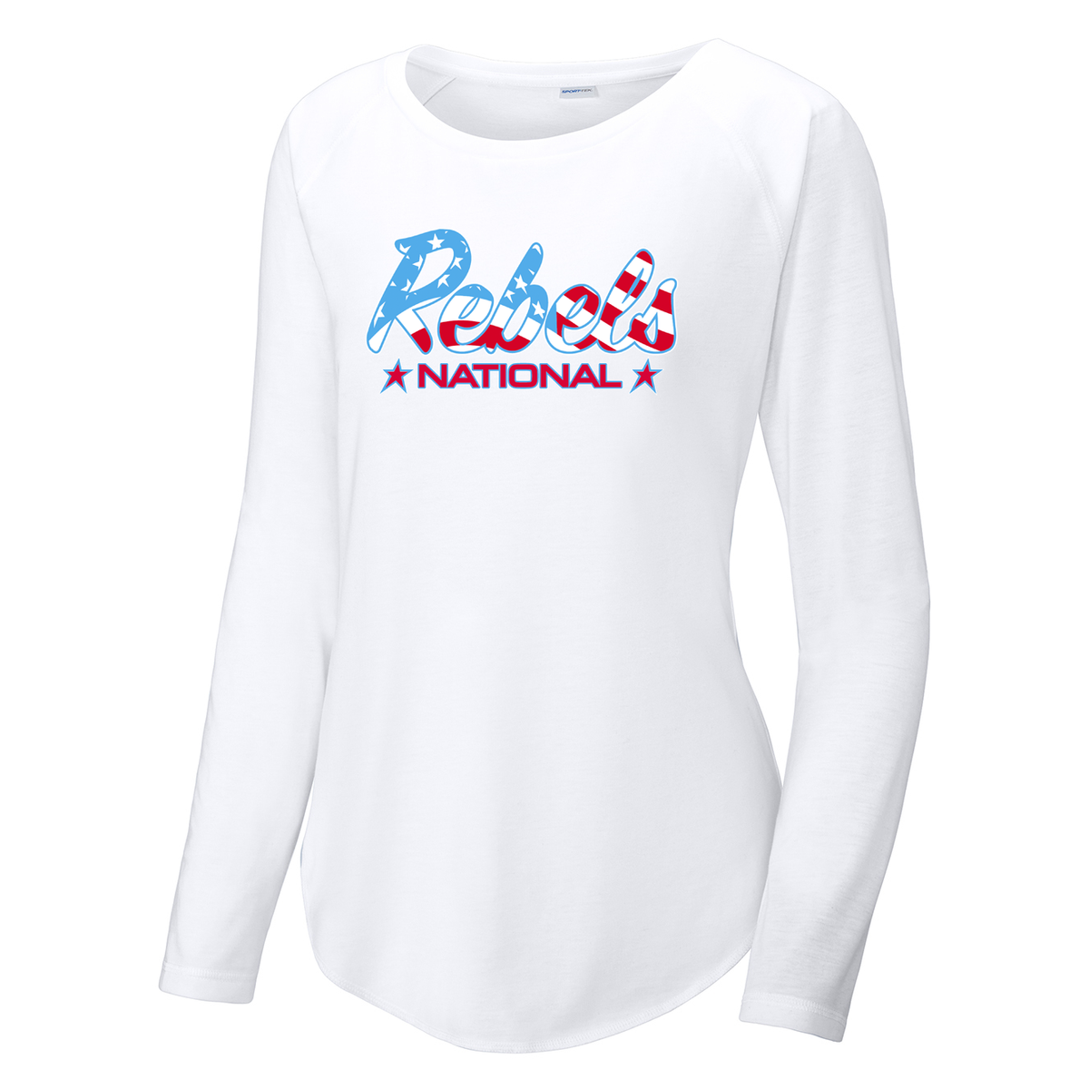 Rebels LC National Women's Raglan Long Sleeve CottonTouch