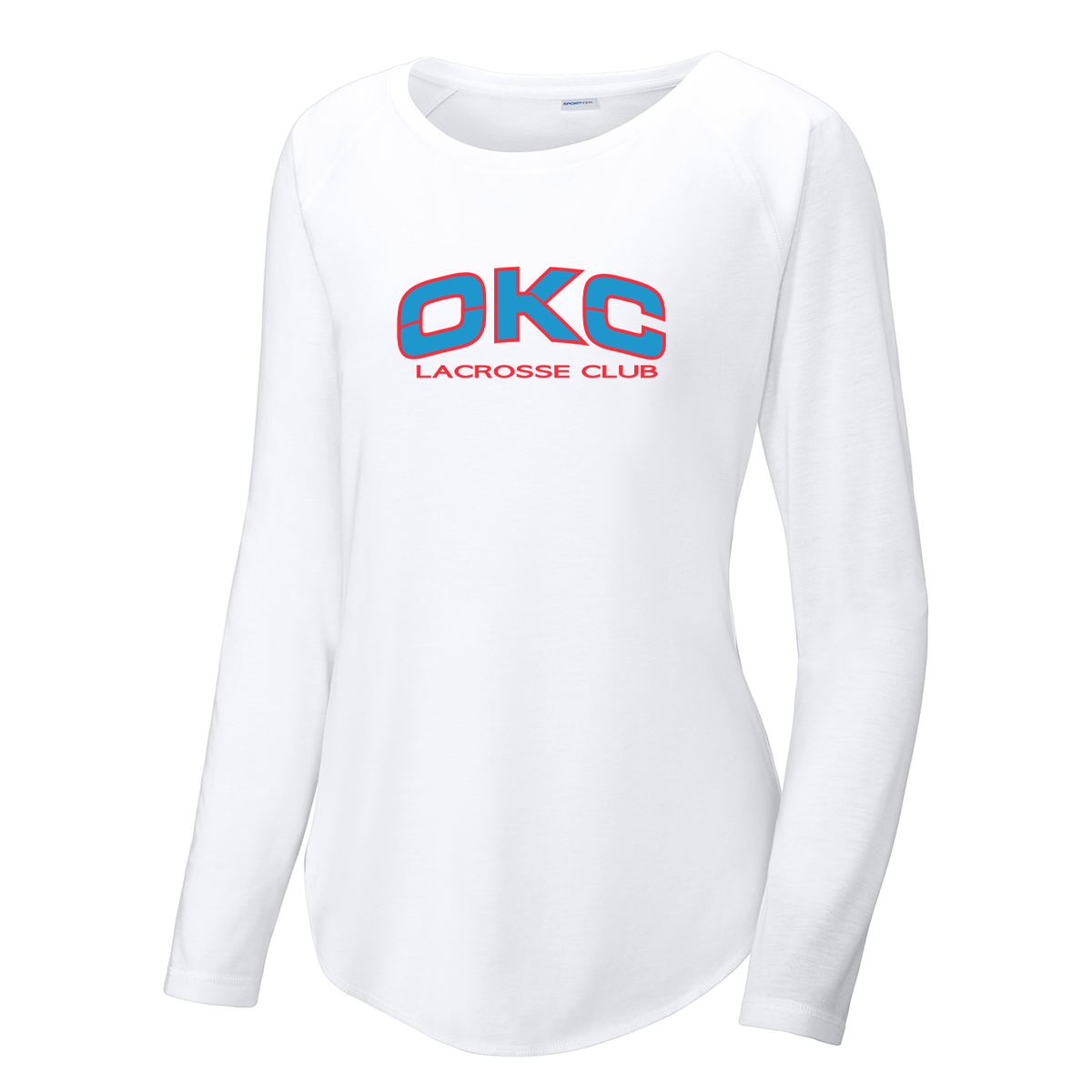 OKC Lacrosse Club Women's Raglan Long Sleeve CottonTouch