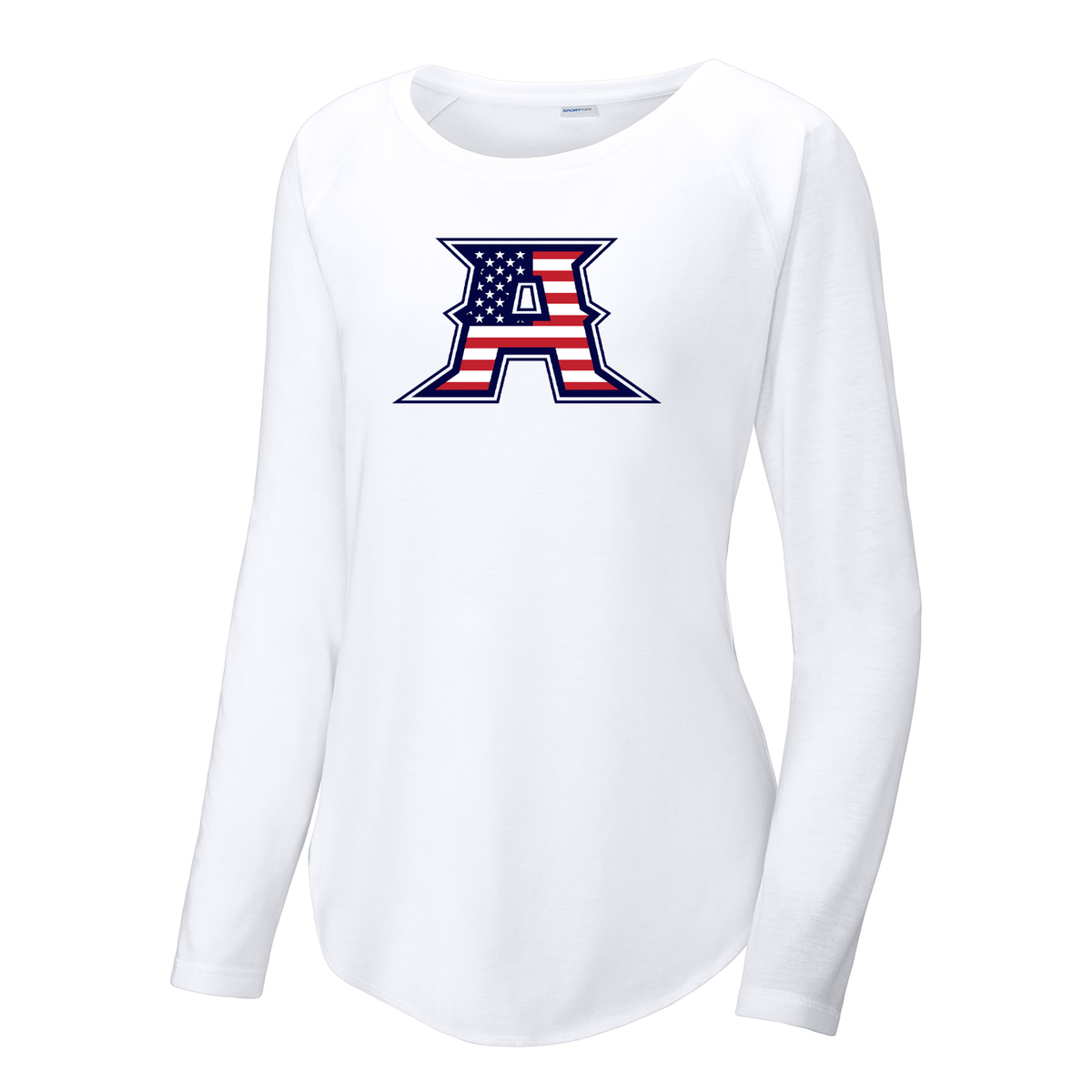 All American Baseball Women's Raglan Long Sleeve CottonTouch