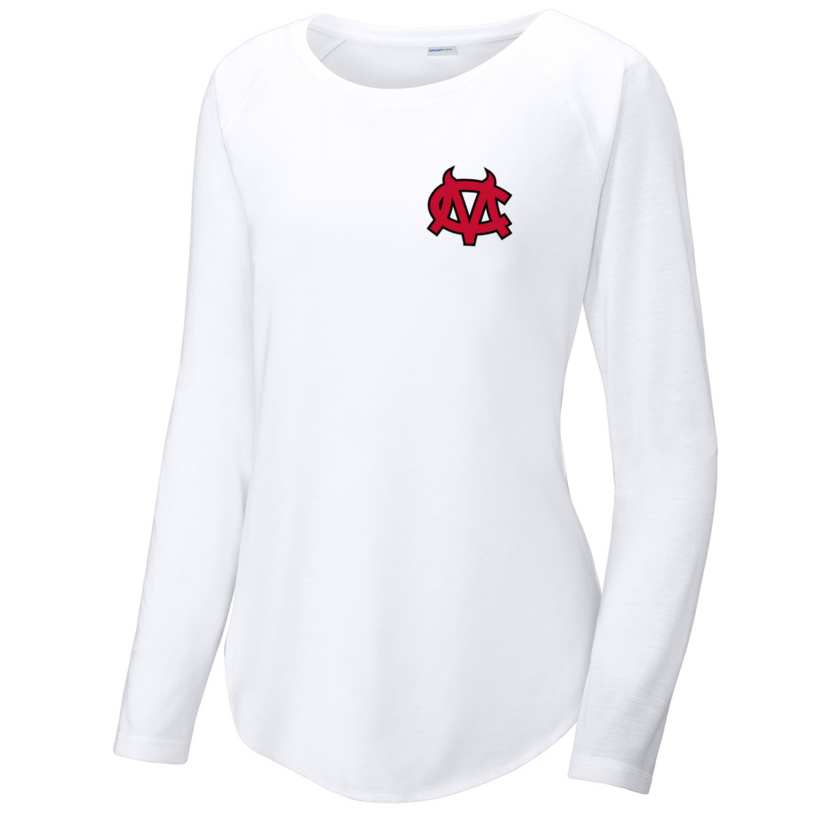 Center Moriches Lacrosse Women's Raglan Long Sleeve CottonTouch