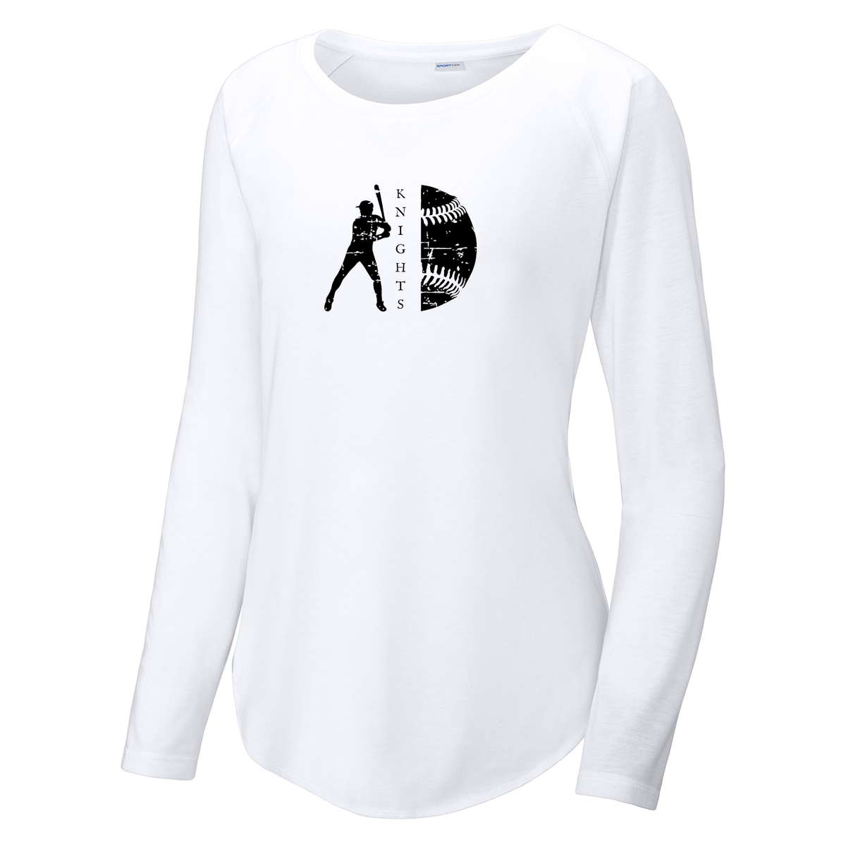 Knights Baseball Women's Raglan Long Sleeve CottonTouch