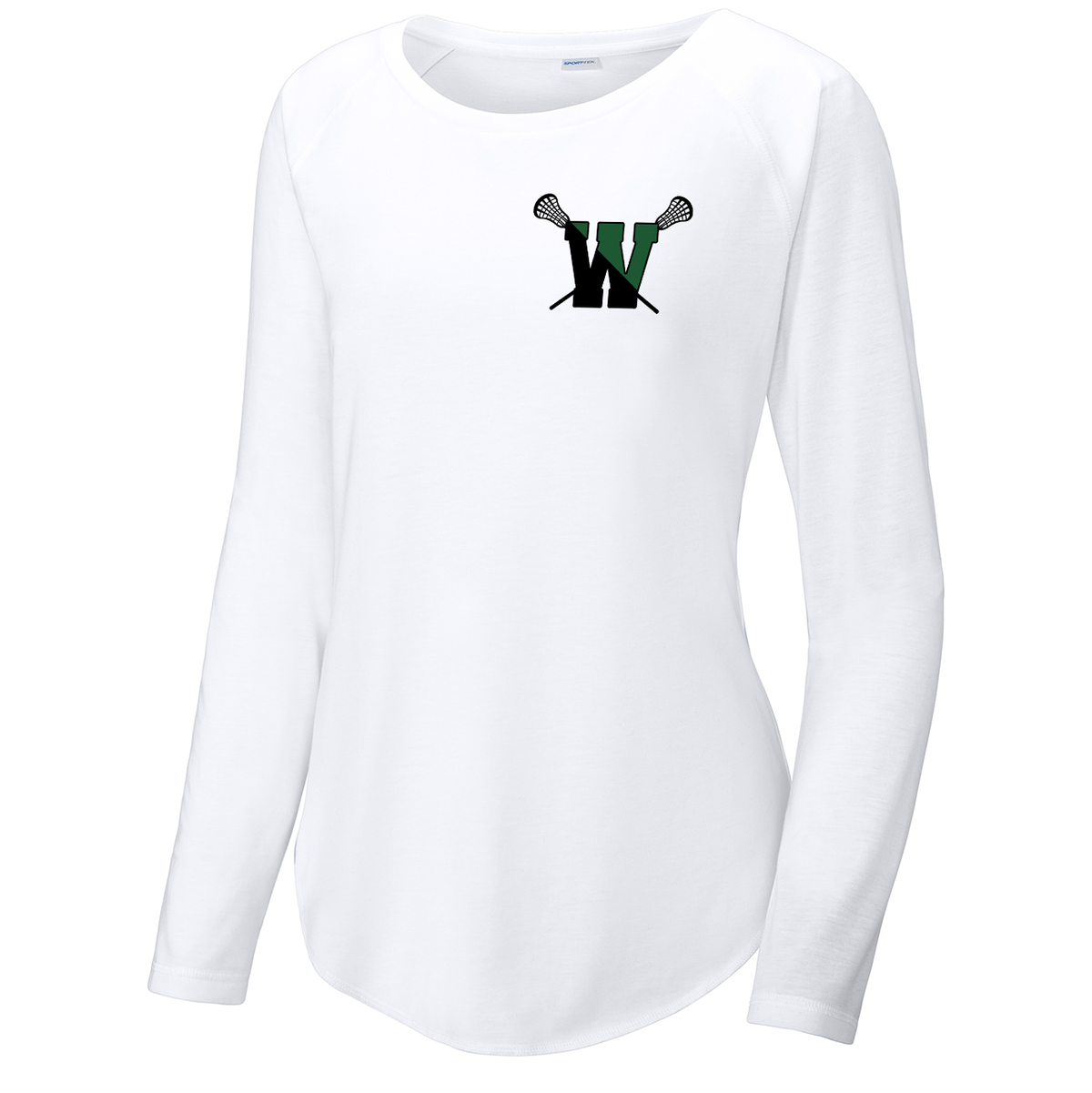 Westwood Girls Lax Women's Raglan Long Sleeve CottonTouch