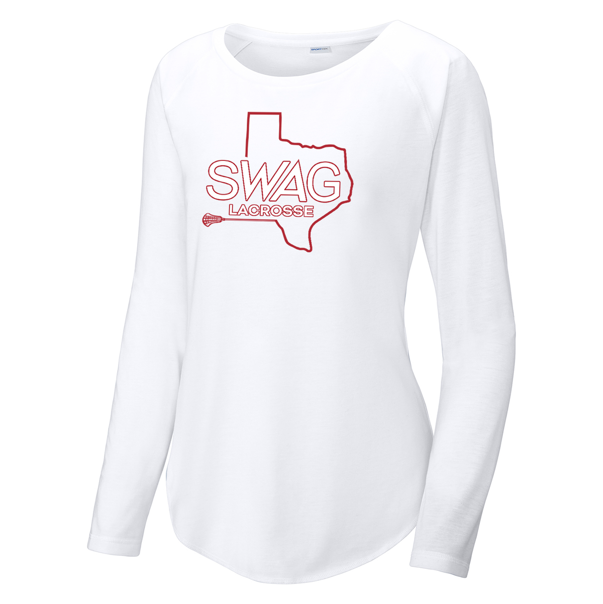 SWAG Lacrosse Women's Raglan Long Sleeve CottonTouch