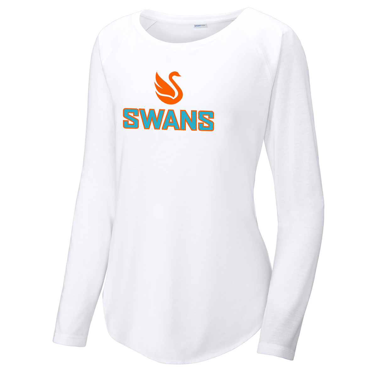 Swans Lacrosse Women's Raglan Long Sleeve CottonTouch