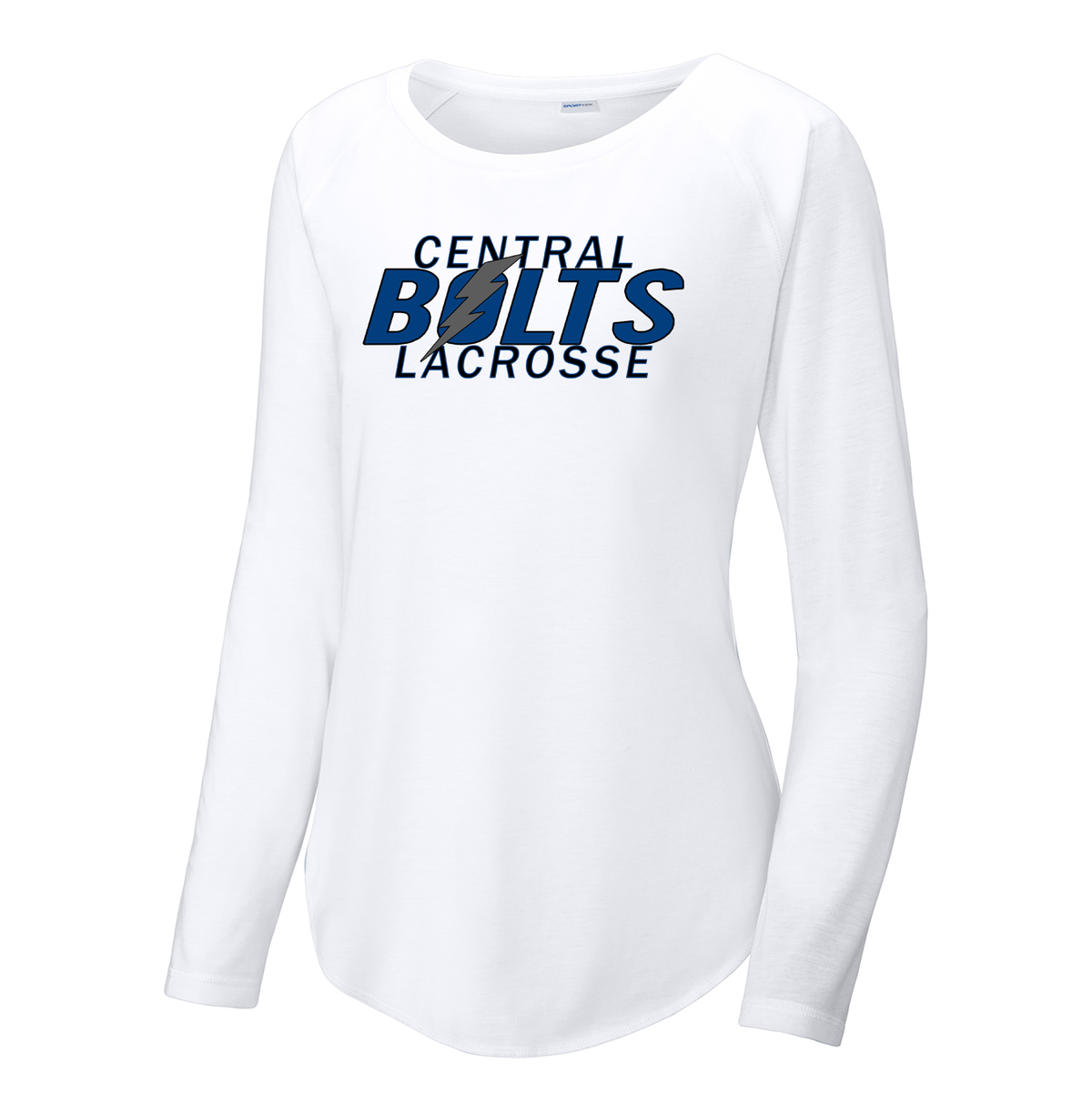 Central Colorado Bolts Lacrosse Women's Raglan Long Sleeve CottonTouch