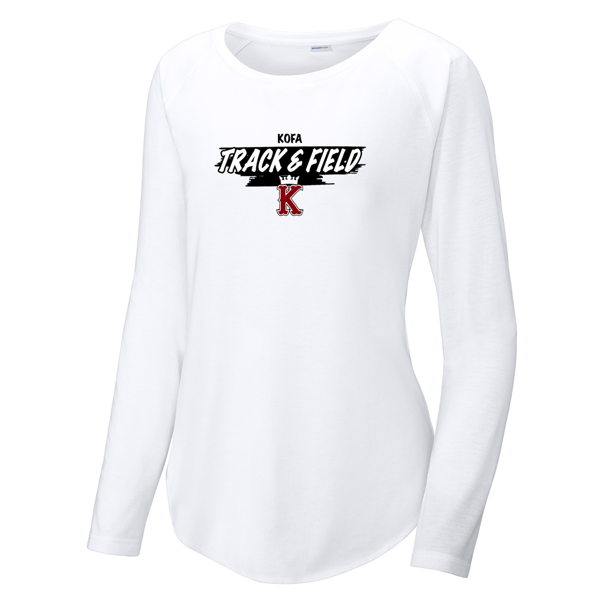 Kofa HS Track & Field Women's Raglan Long Sleeve CottonTouch