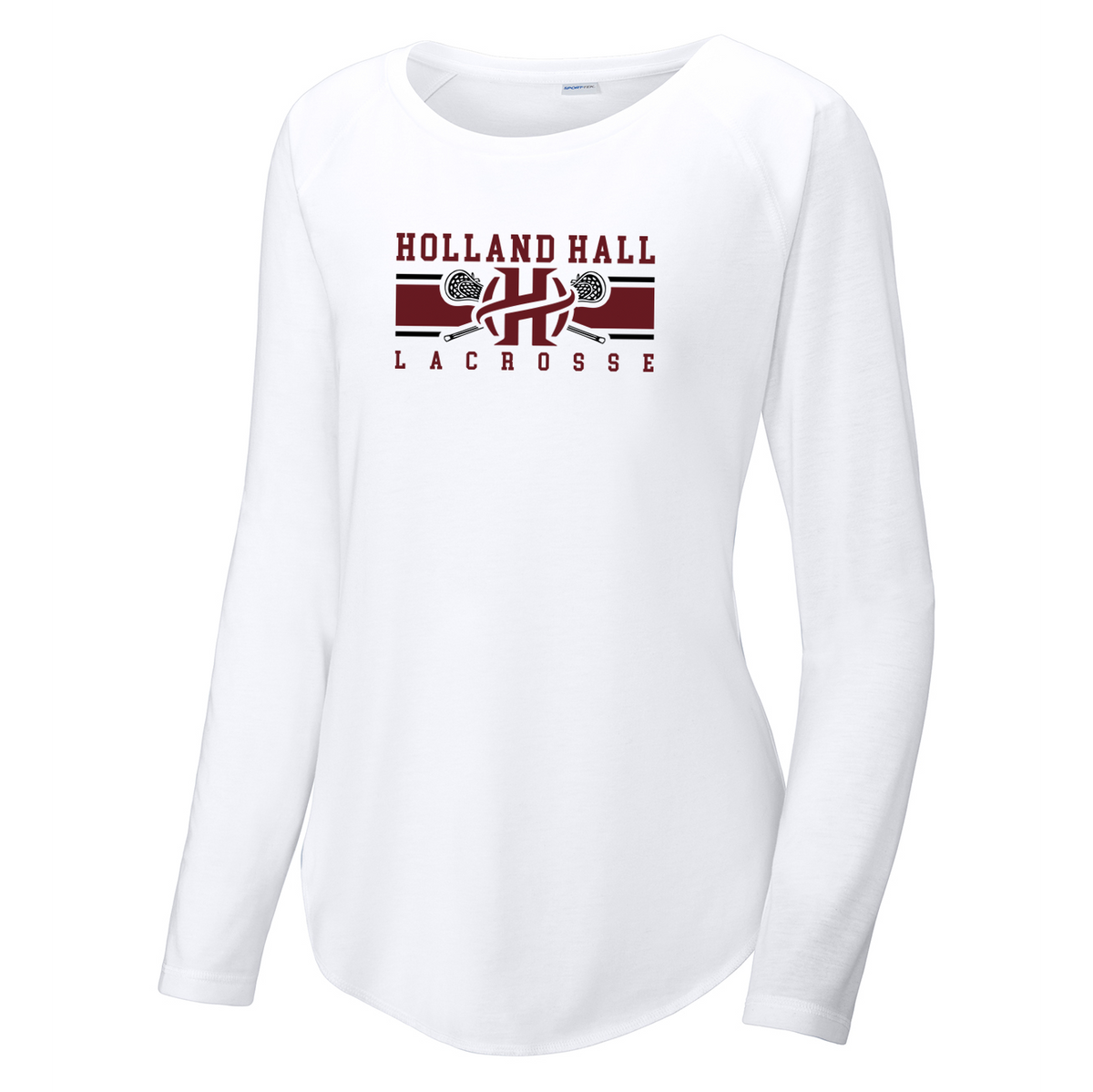 Holland Hall Lacrosse Women's Raglan Long Sleeve CottonTouch