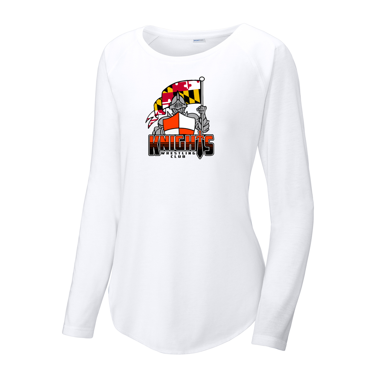 Knights Wrestling Club Women's Raglan Long Sleeve CottonTouch