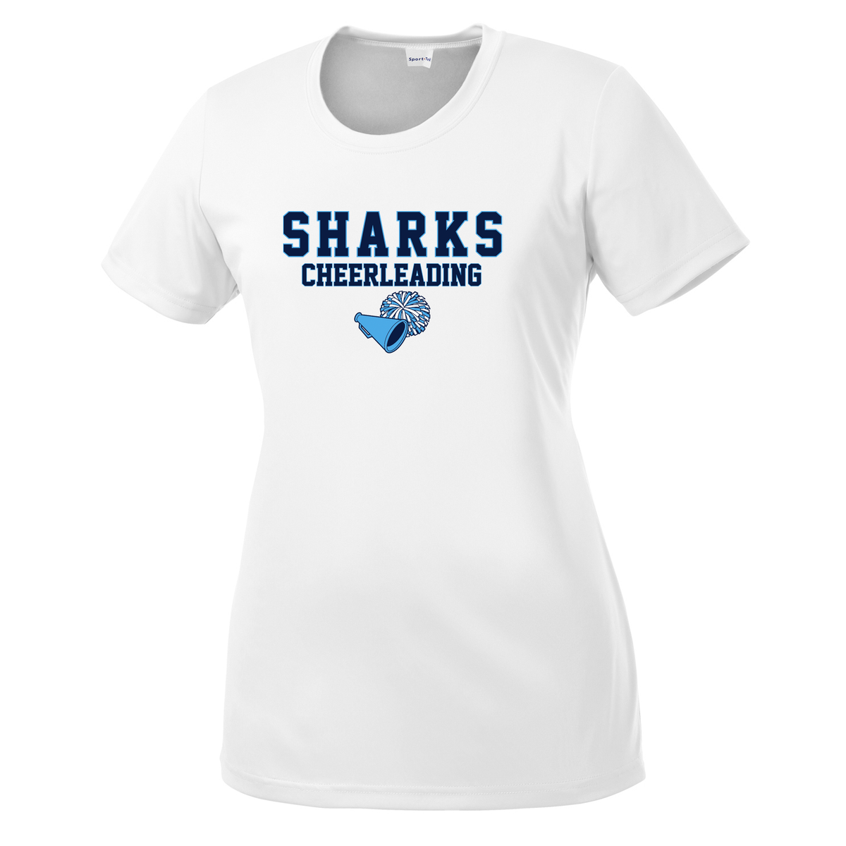 Sharks Cheerleading Women's Performance Tee
