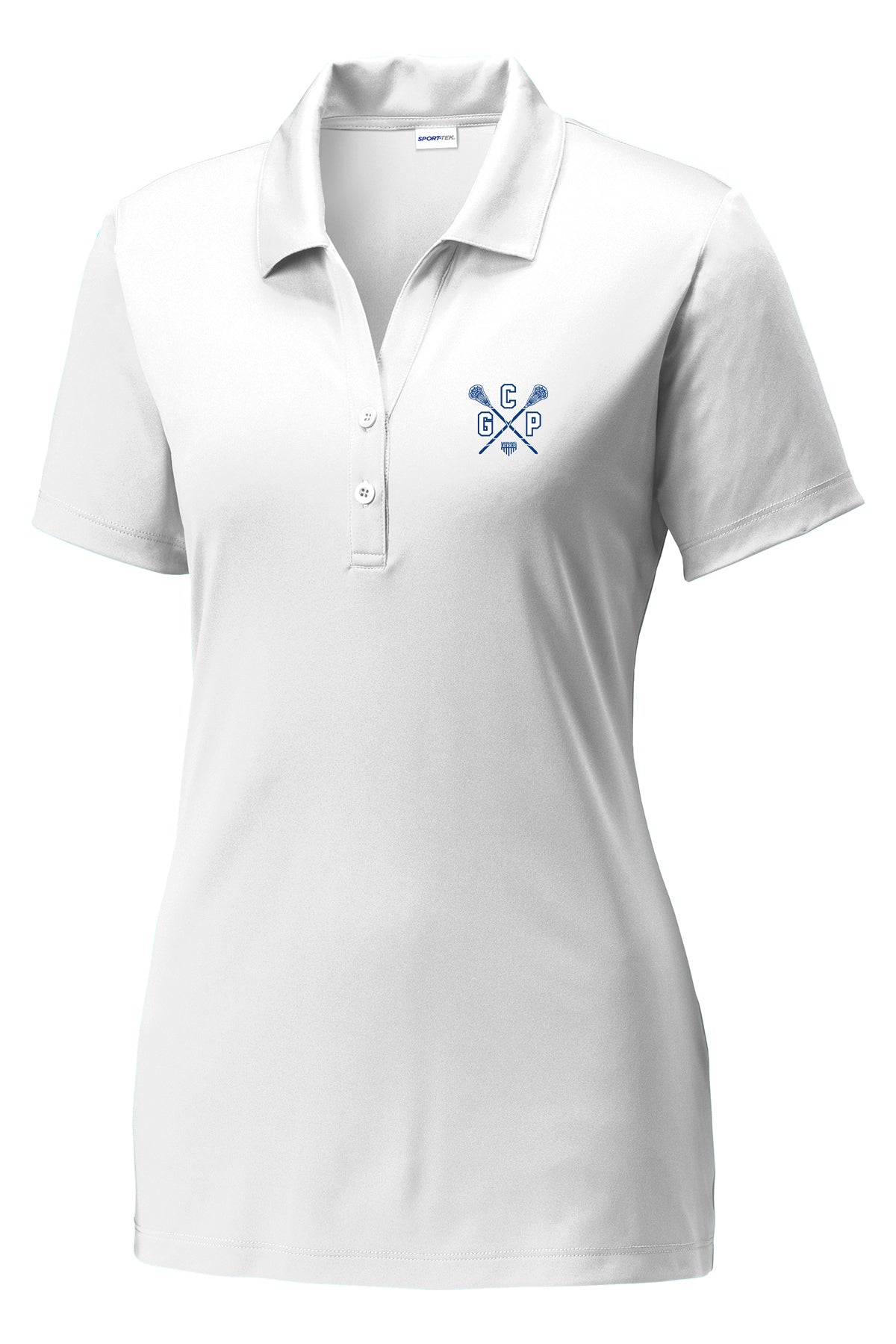 GCP Lacrosse Women's White Polo