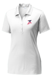 MDX Women's White Polo