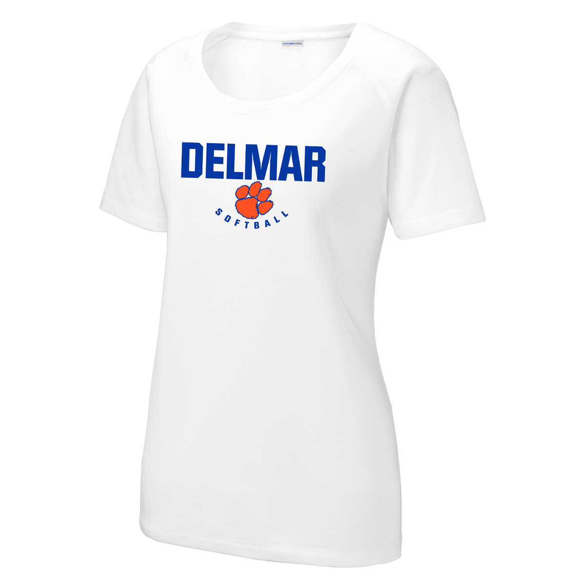 Delmar Softball  Women's Raglan CottonTouch
