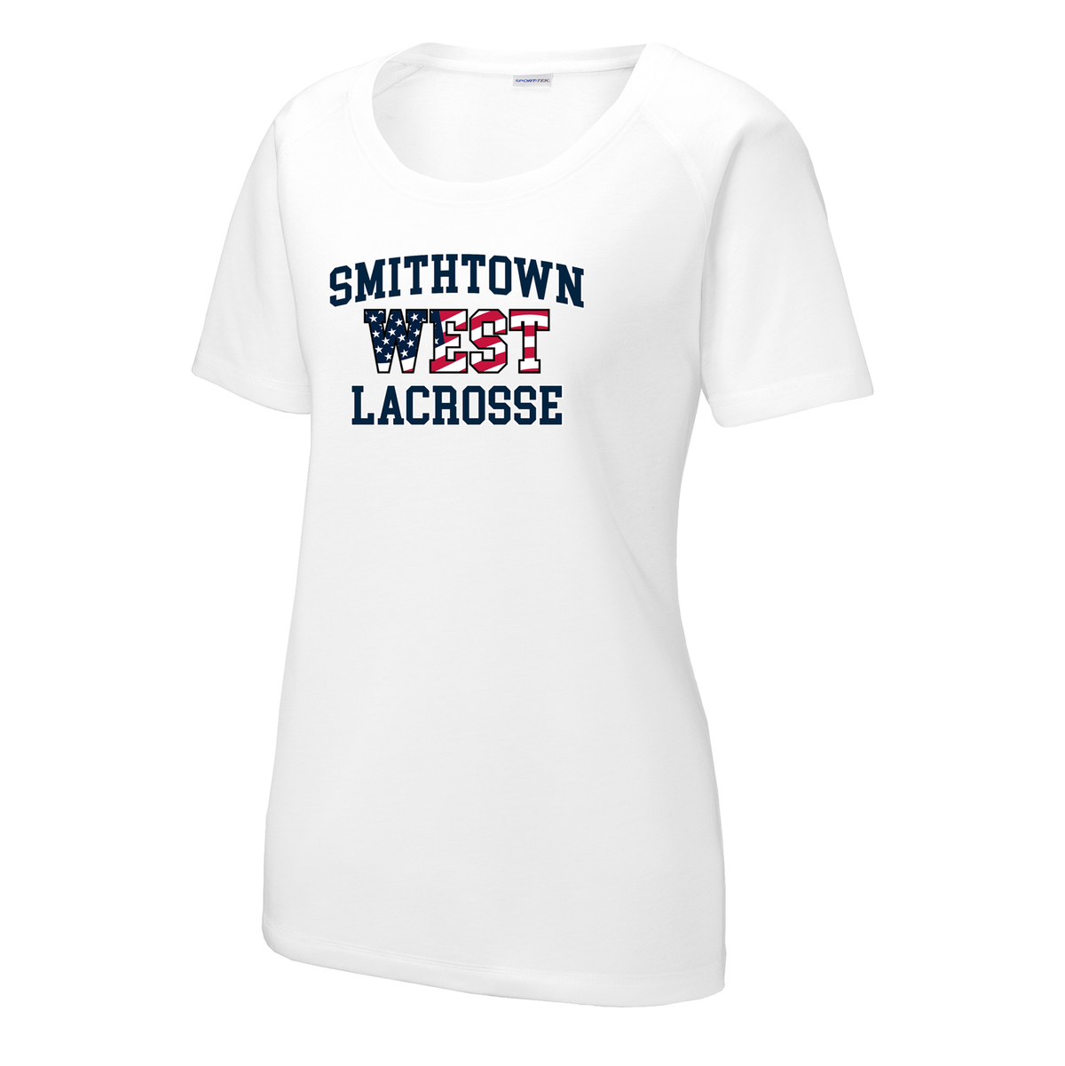 Smithtown West Girls Lacrosse Women's Raglan CottonTouch