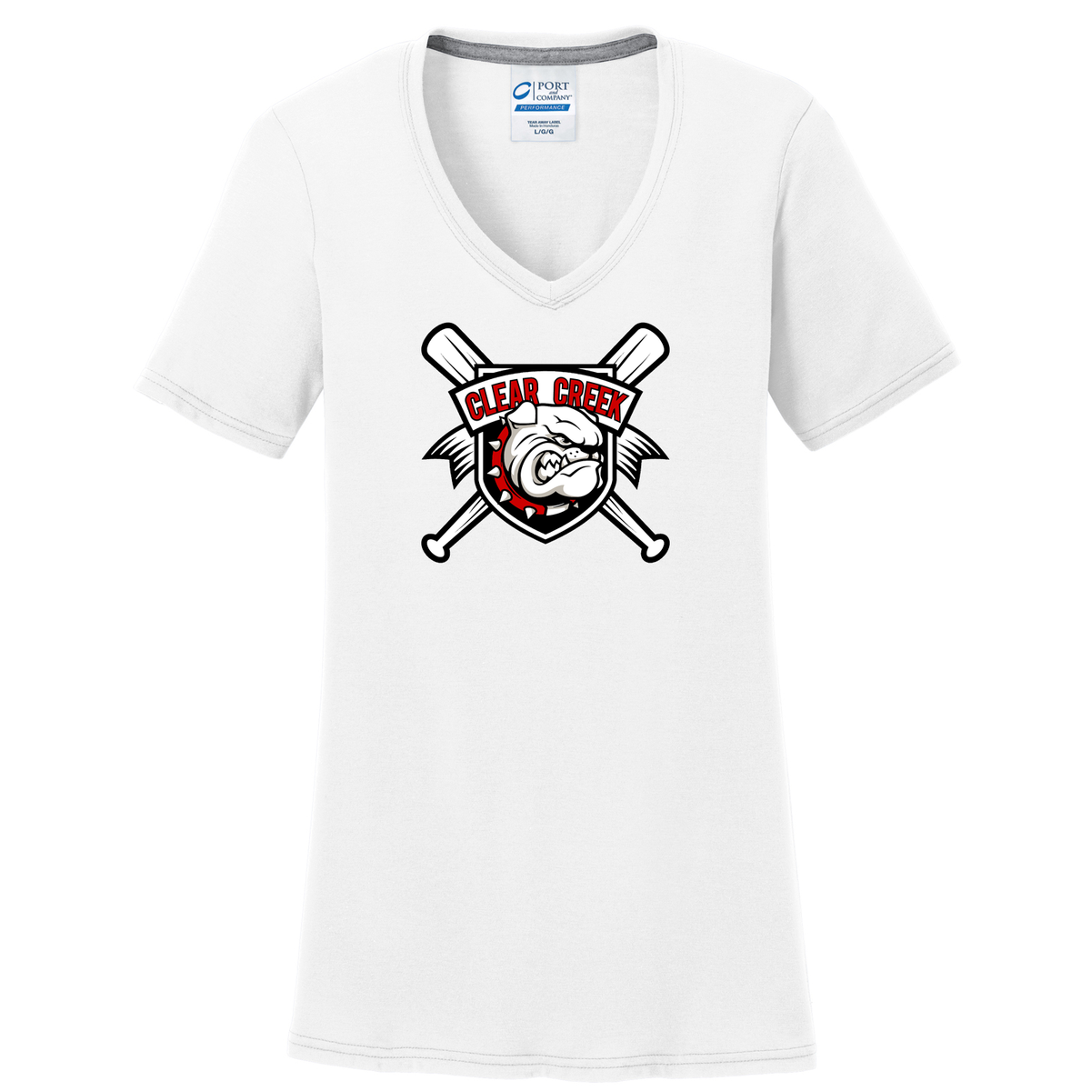 Clear Creek Bulldog Baseball  Women's T-Shirt