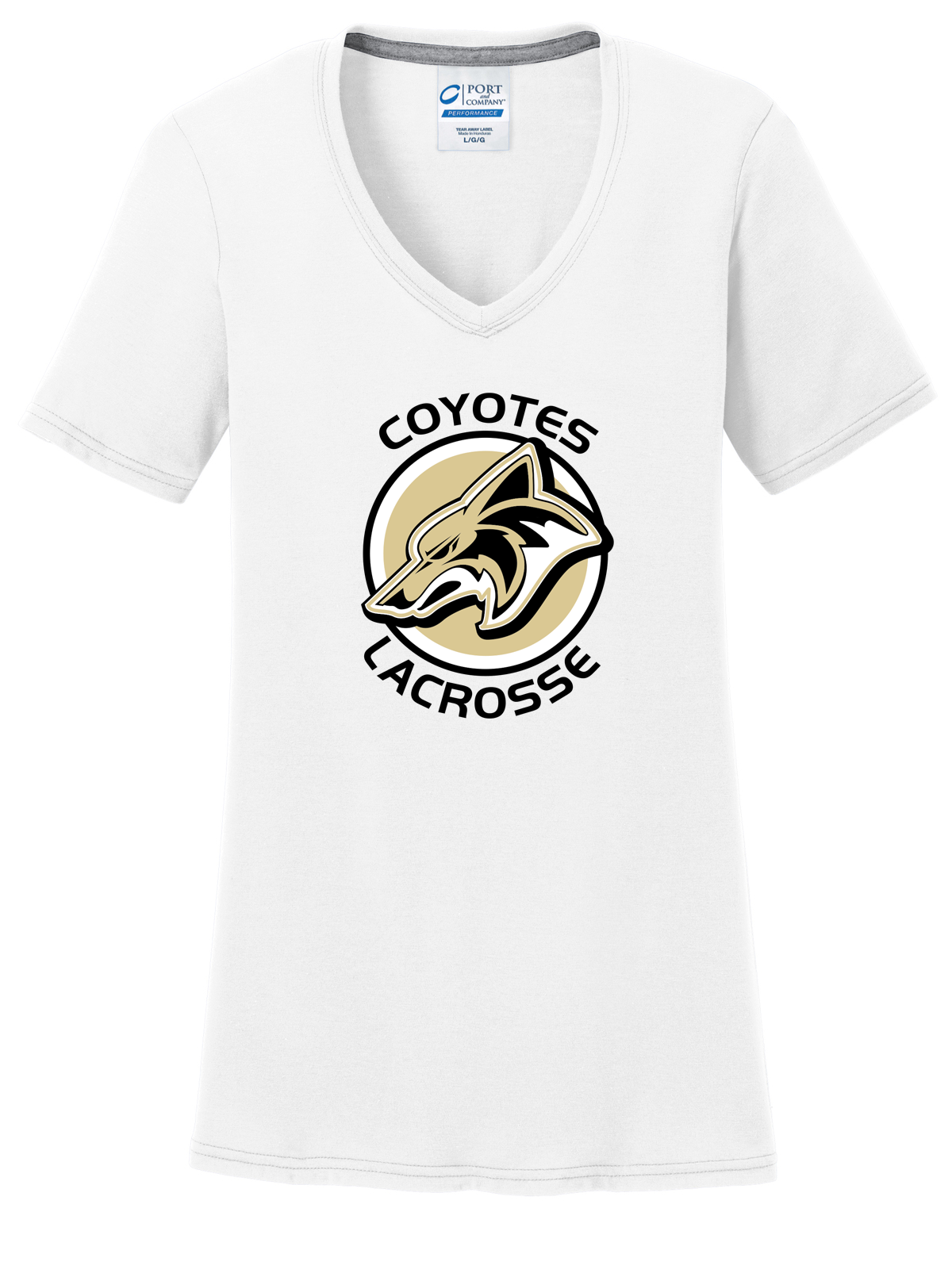 Dane County Lacrosse Women's White T-Shirt