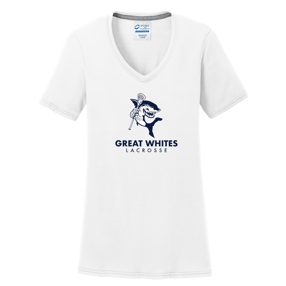 Great Whites Lacrosse Women's T-Shirt